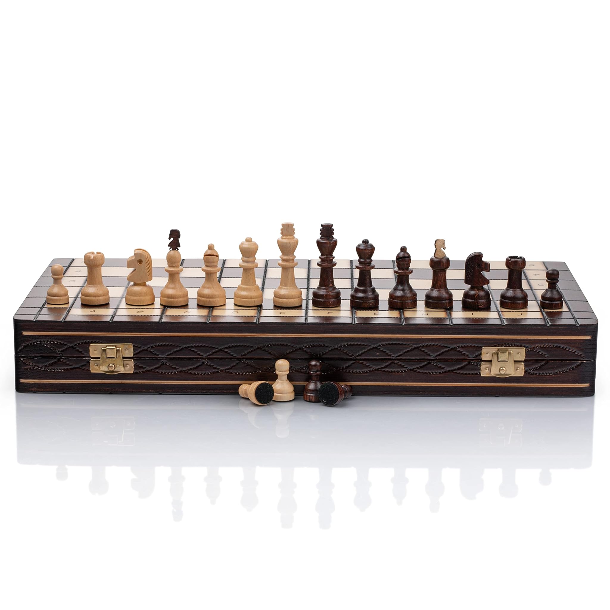 Master Of Chess Scacchiera in Legno “CAPABLANCA” 40cm