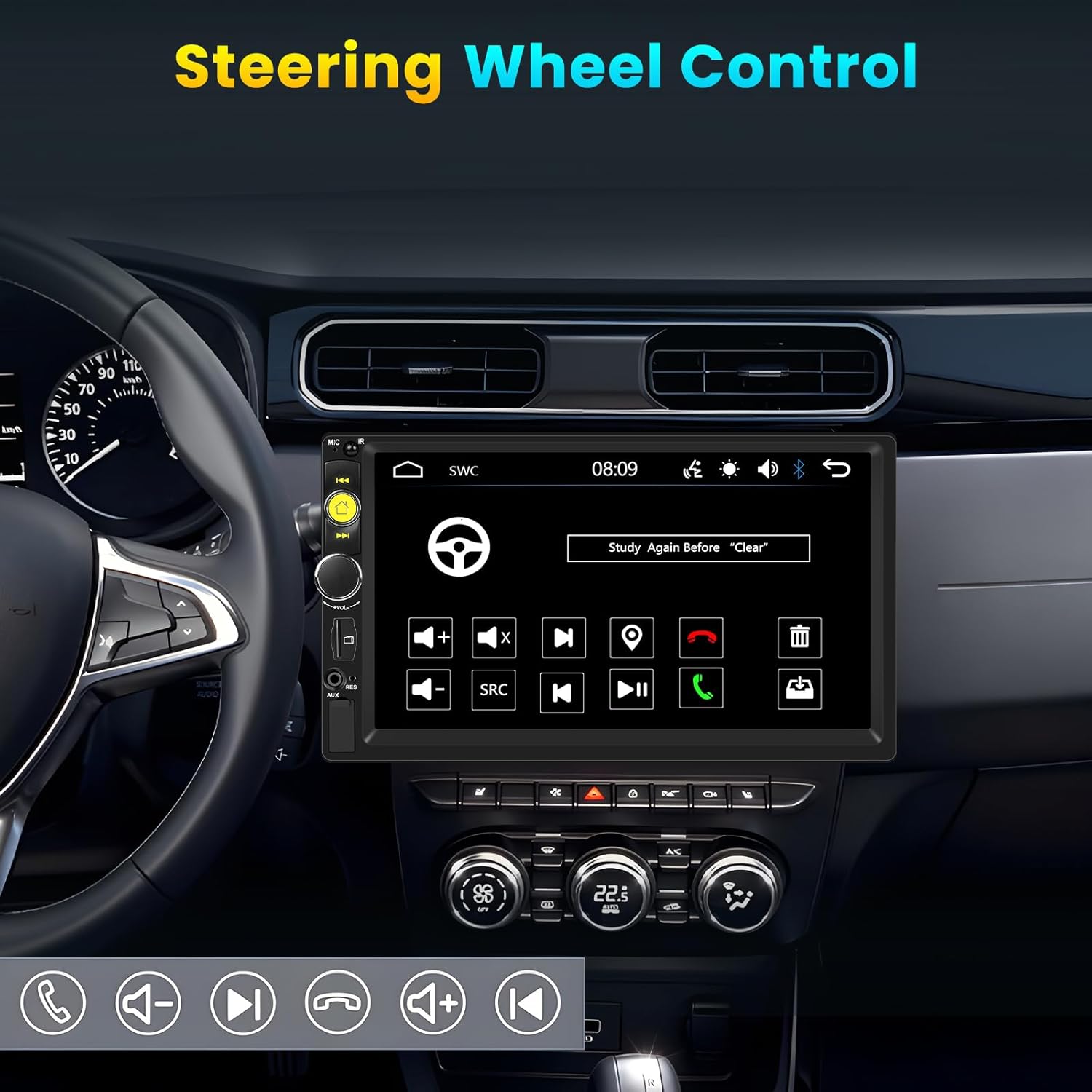 Inefala Autoradio 2 Din 7" Touchscreen Bluetooth - immagine 5