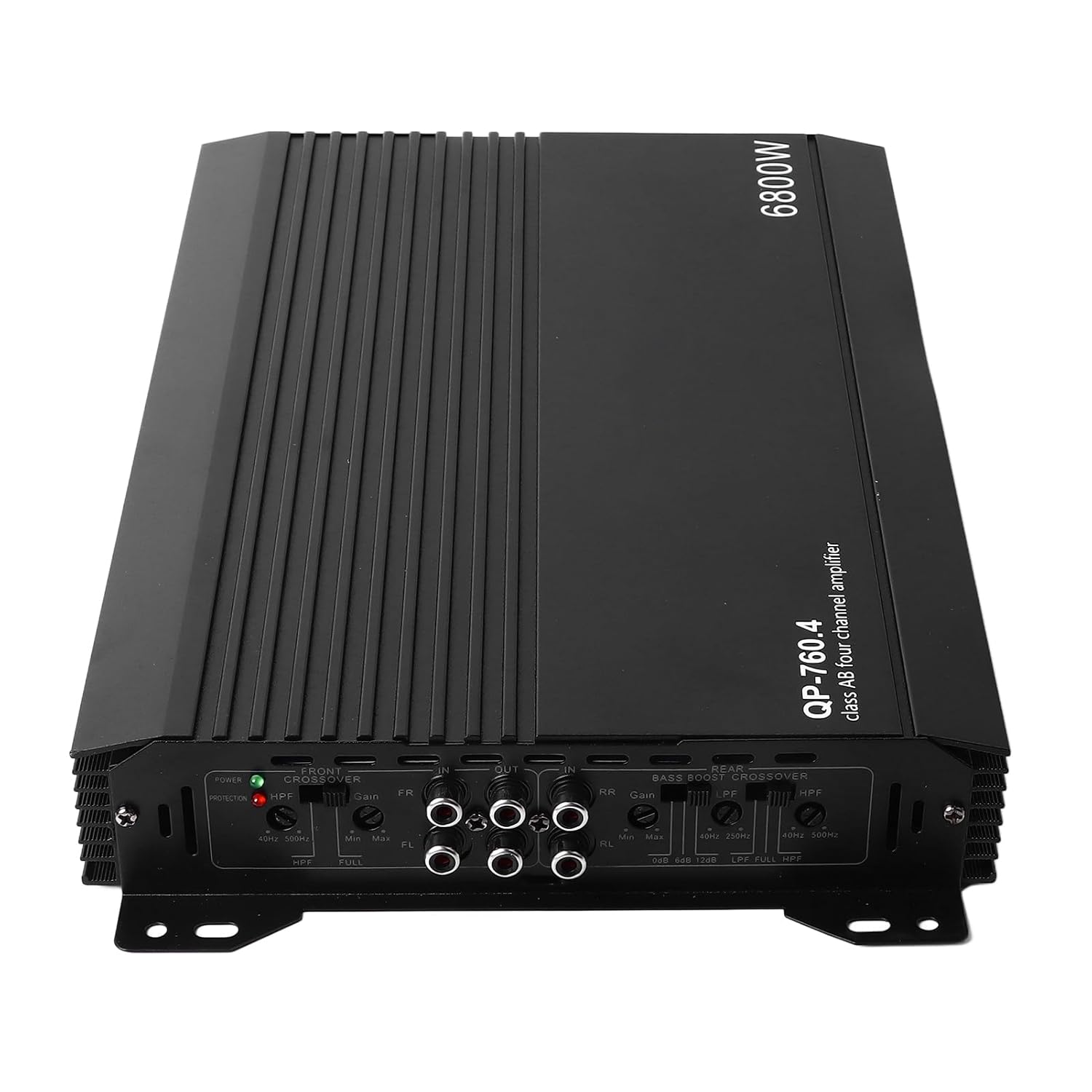 Amplificatore Stereo Auto 4 Canali in Alluminio - immagine 1