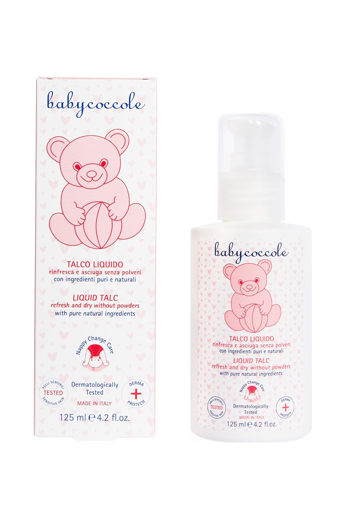 Baby Coccole - Talco Liquido Rinfresca e Asciuga 125ml