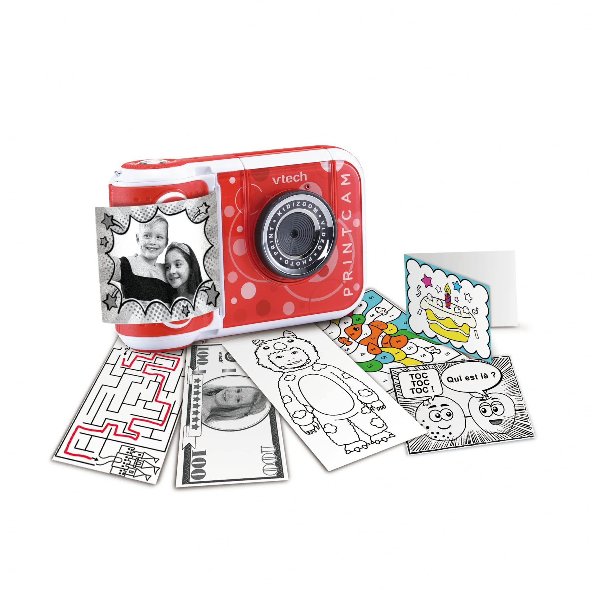 Vtech Electronics Europe BV - Macchina Fotografica, Rosso