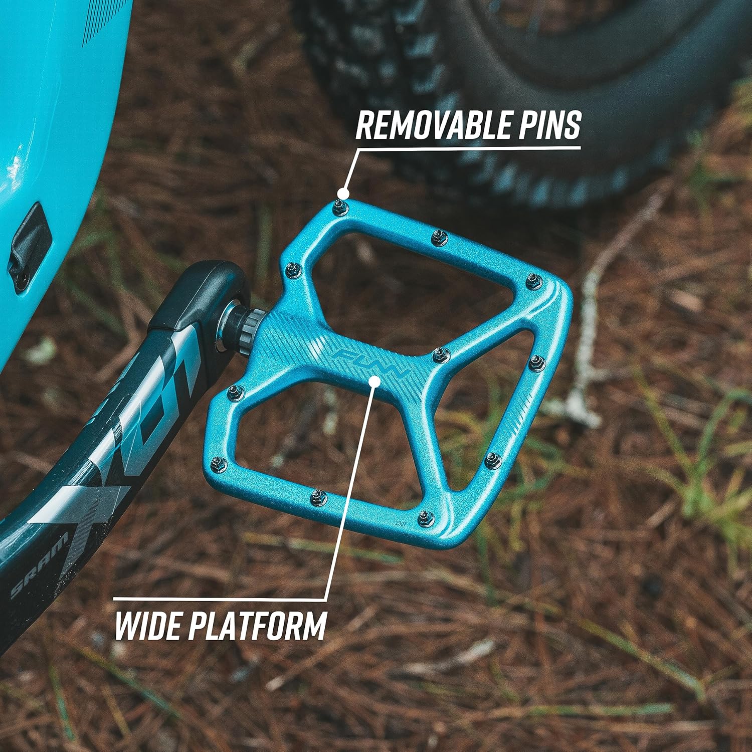 Funn Python - Pedali Piatto per Bicicletta - immagine 4