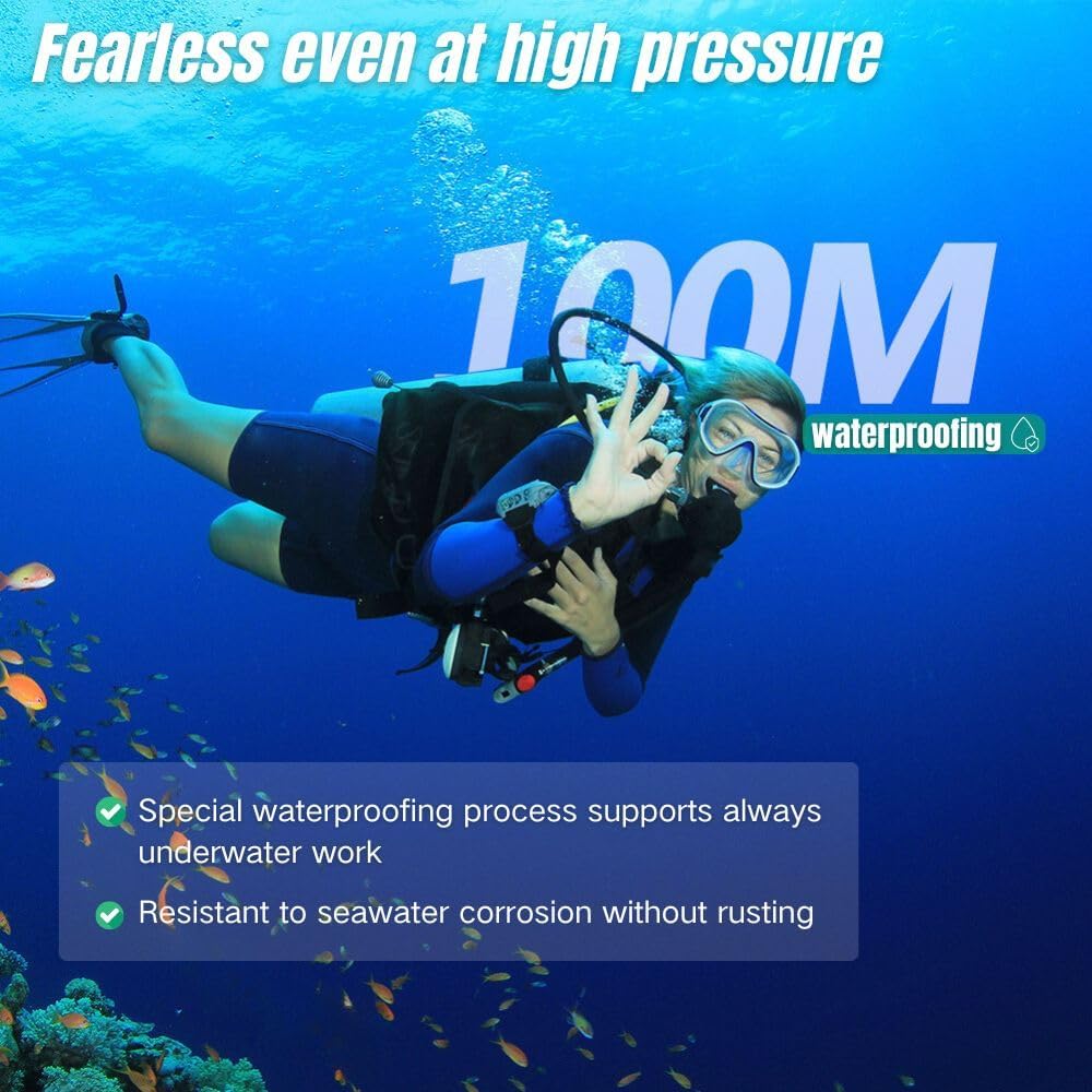 Macchina Fotografica Subacquea 5MP con Cavo 10M - immagine 3