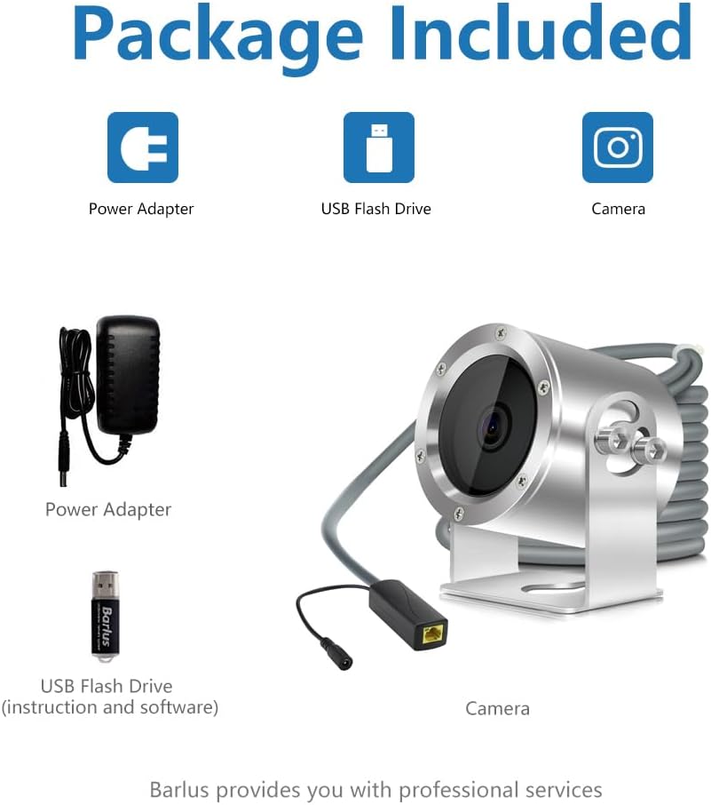 Macchina Fotografica Subacquea 5MP con Cavo 10M - immagine 7