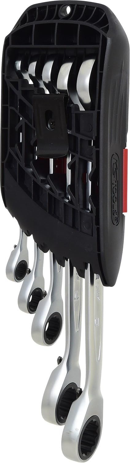 Ks Tools 503.5905 - Serie Chiavi a Cricco Combinate 5 Pezzi - immagine 2