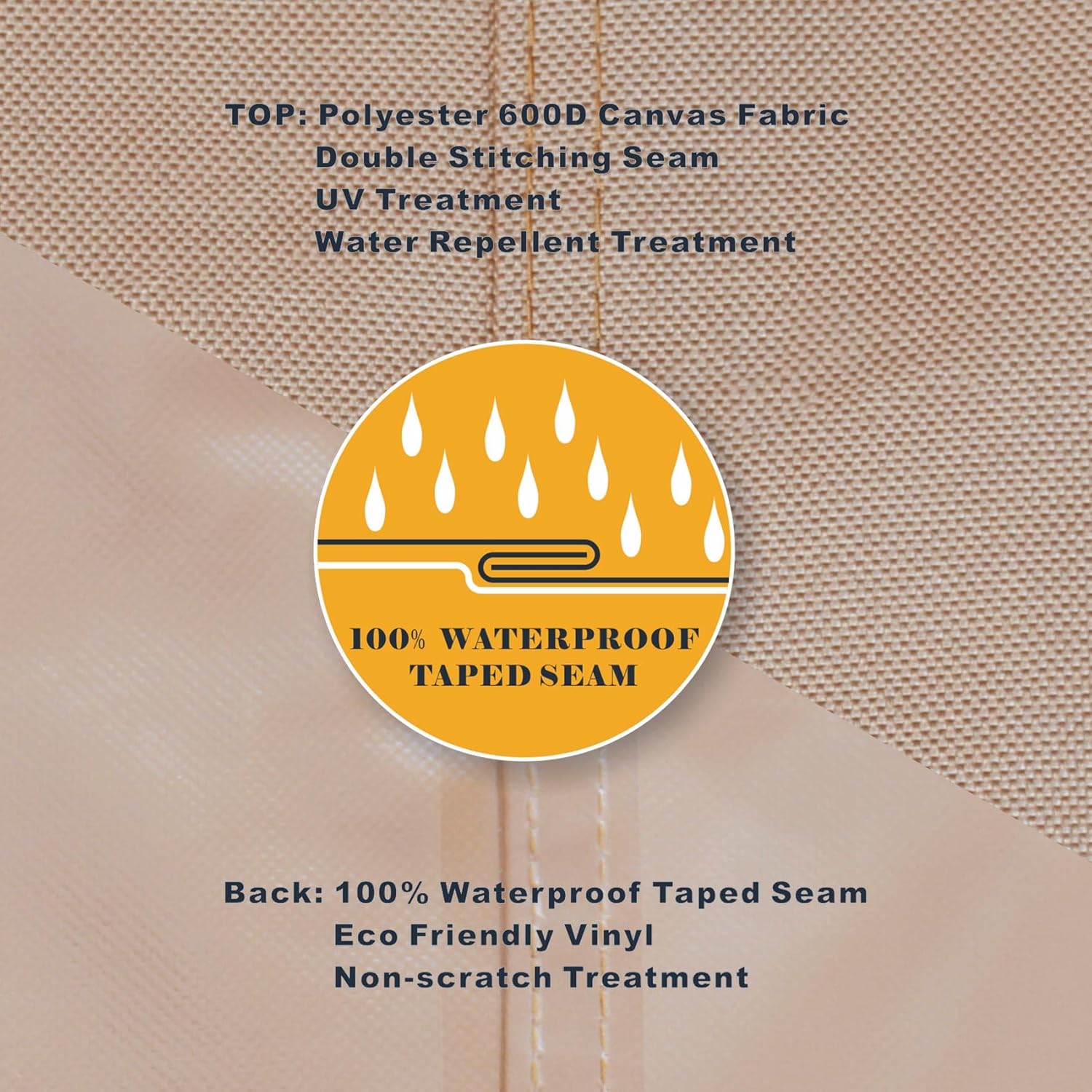 Ultcover Copertura Impermeabile per Sedia da Patio - immagine 3