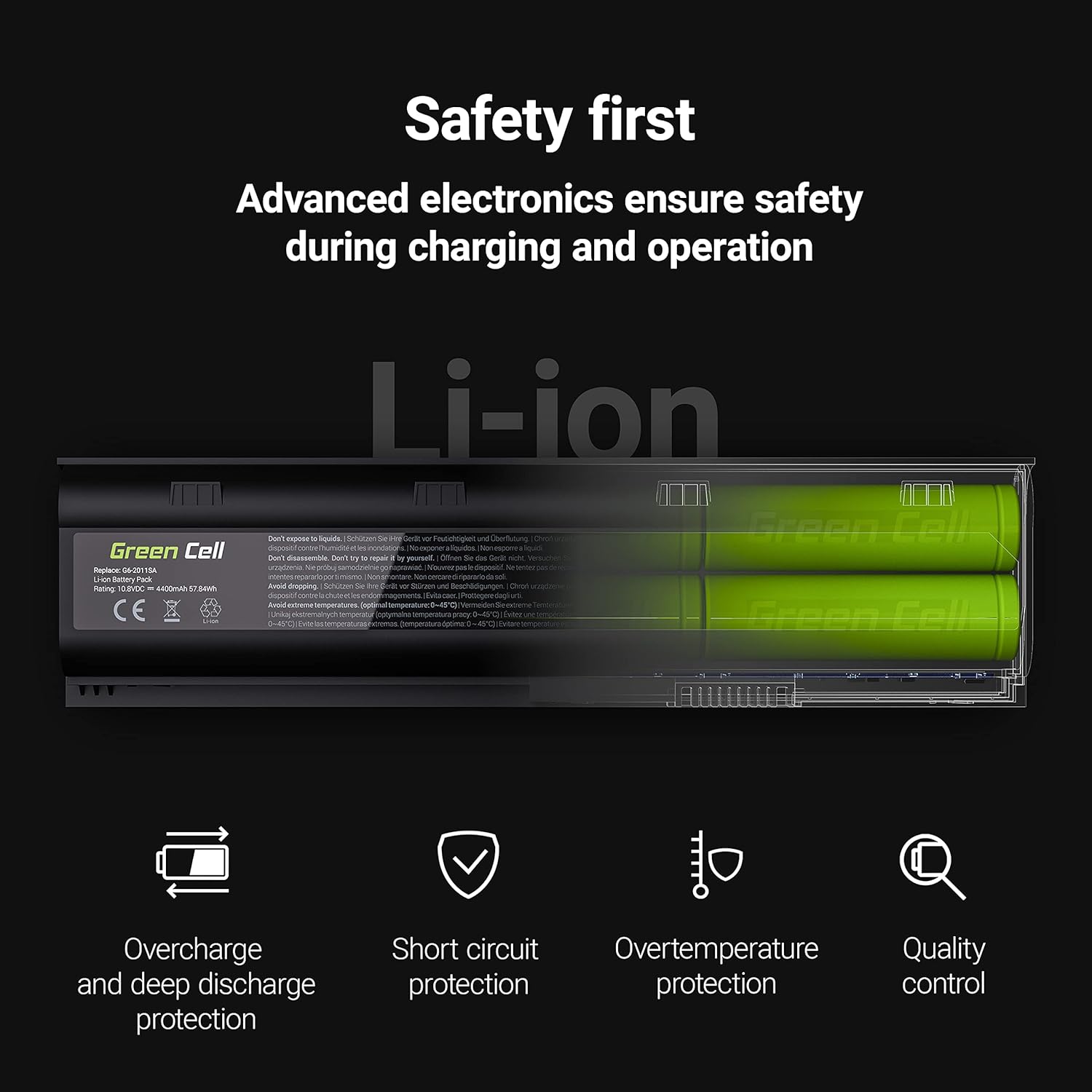 Green Cell Batteria L15L4A01 per Lenovo IdeaPad - immagine 3