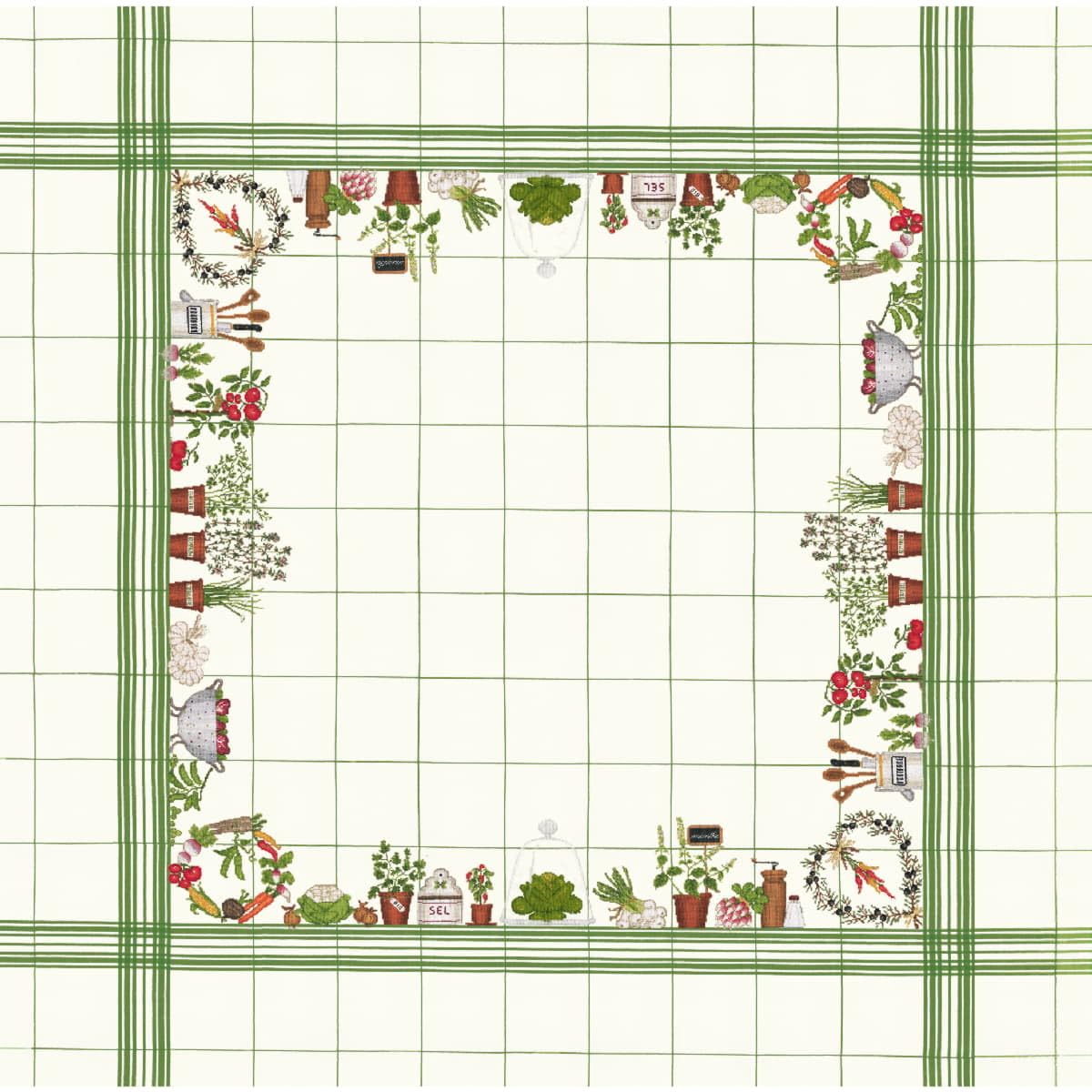 Le Bonheur des Dames Kit per ricamo a punto croce