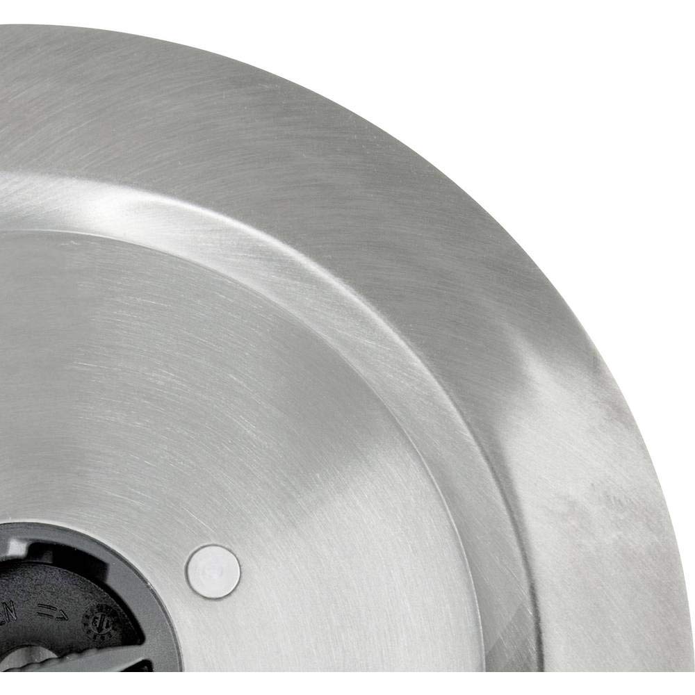 Graef Lama Liscia per Affettatrice, Acciaio Inossidabile, Argento