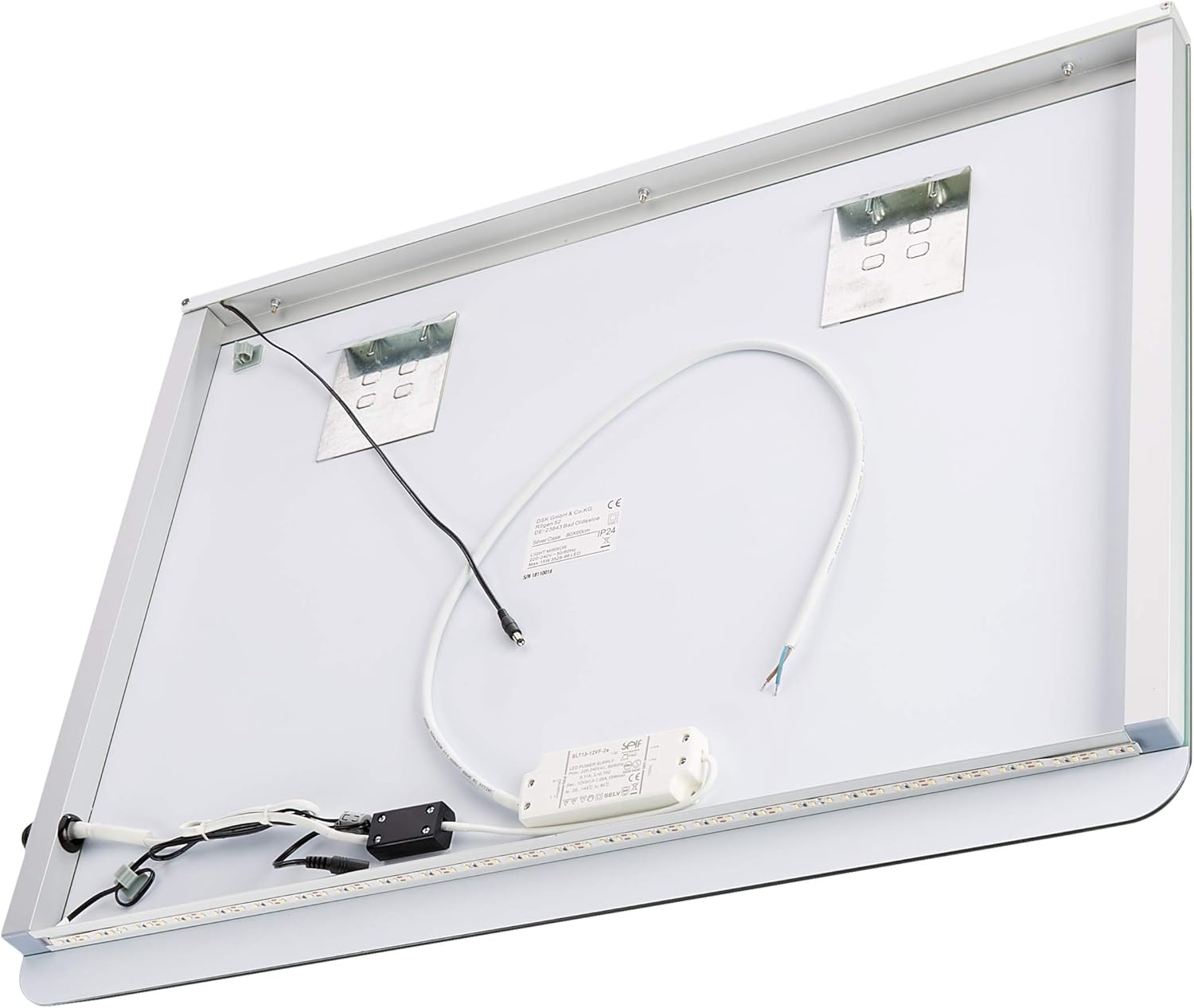 Talos Specchio da bagno a LED Case, 80 x 60 cm - immagine 2