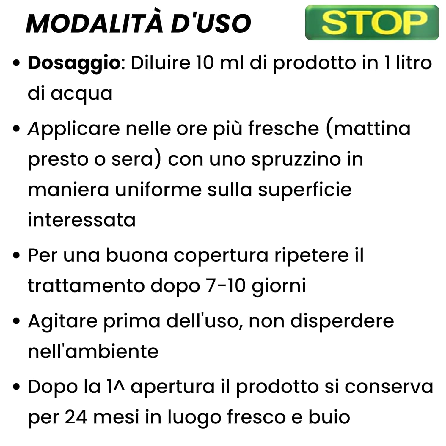 Fitokem - STOP 1 LT - Corroborante BIO - immagine 4