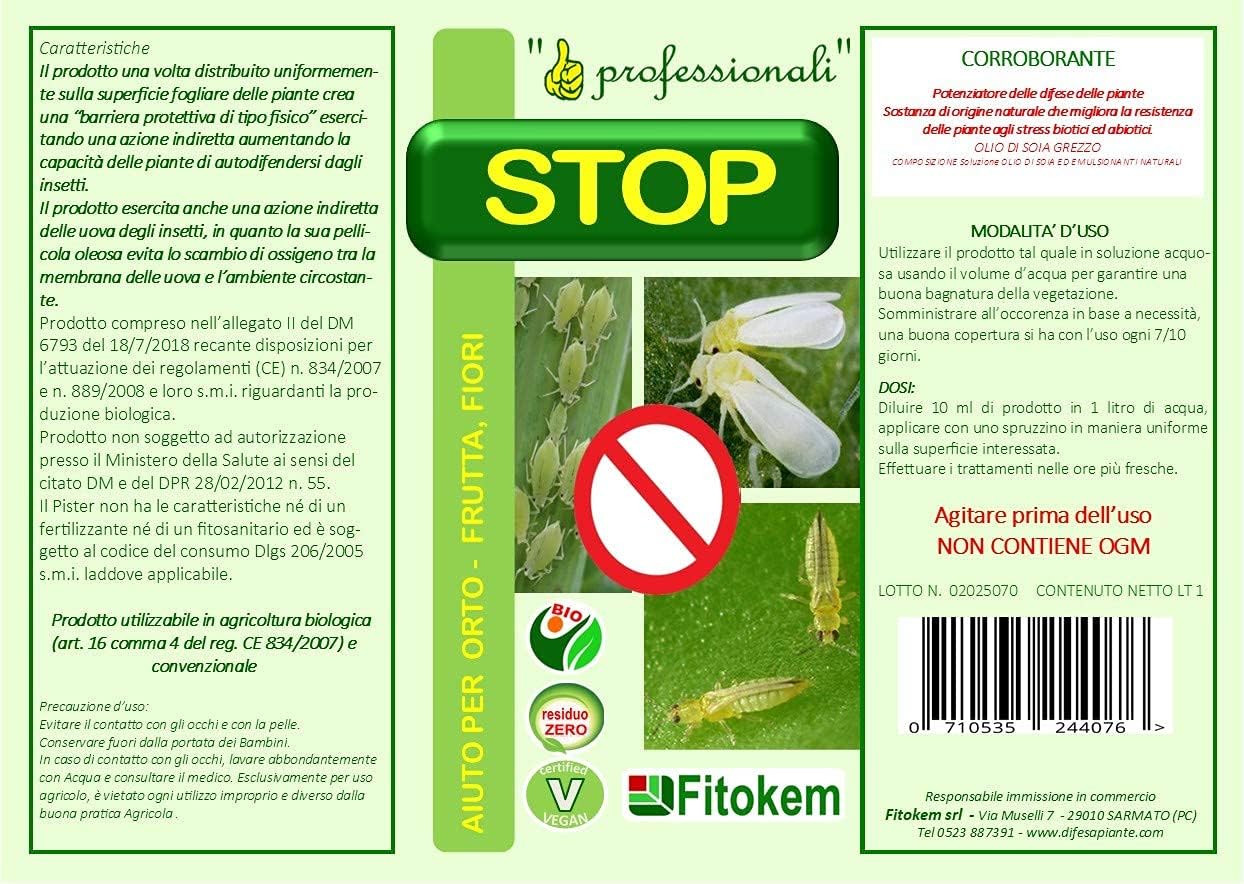 Fitokem - STOP 1 LT - Corroborante BIO - immagine 7