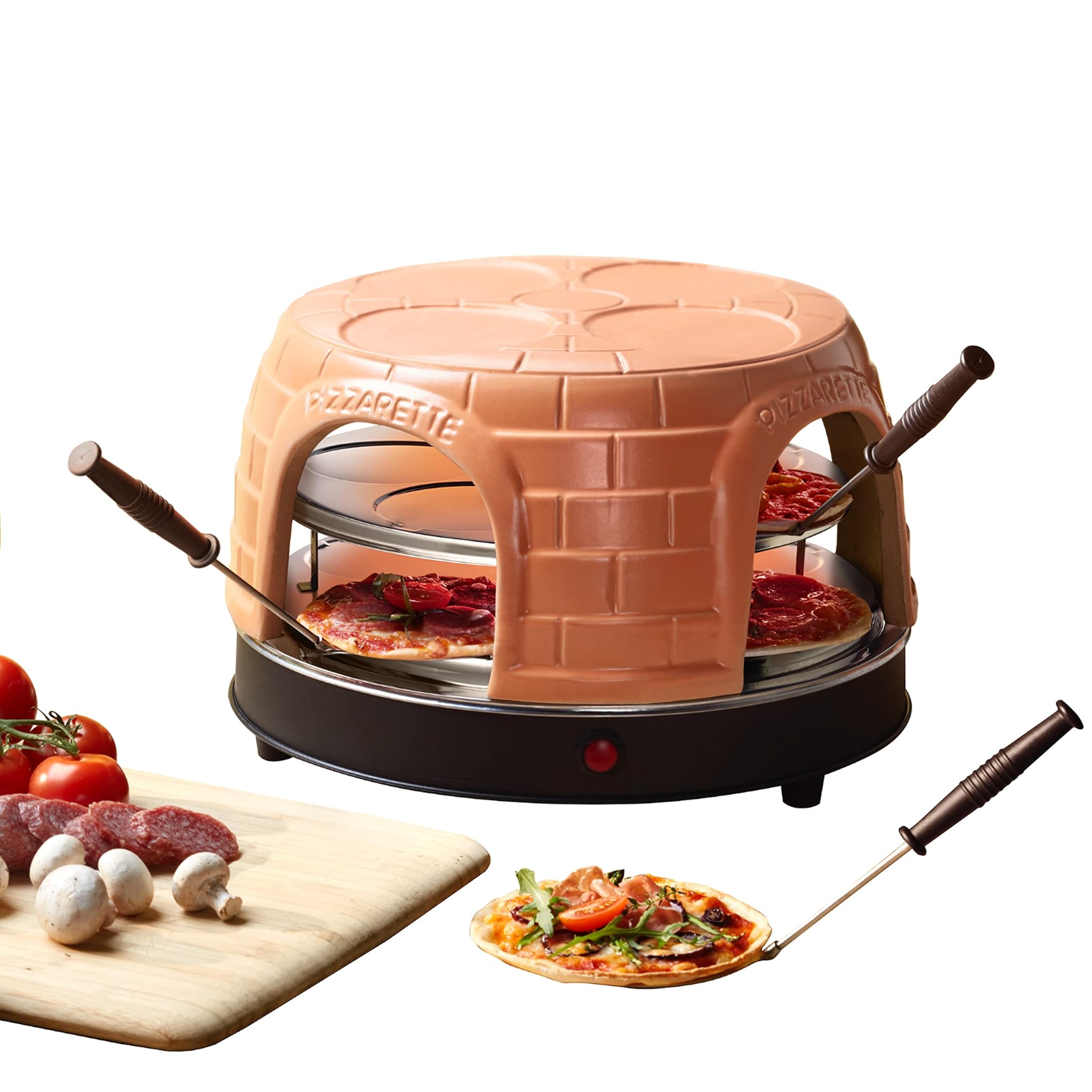 Emerio PIZZARETTE PO-116124.1 - Forno per Mini Pizza