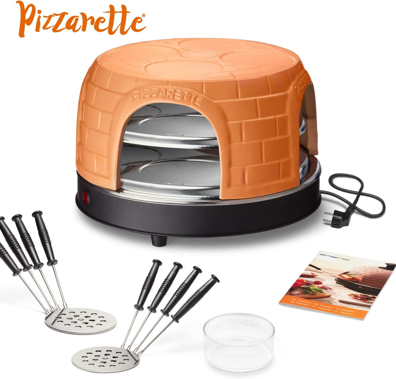 Emerio PIZZARETTE PO-116124.1 - Forno per Mini Pizza - immagine 6