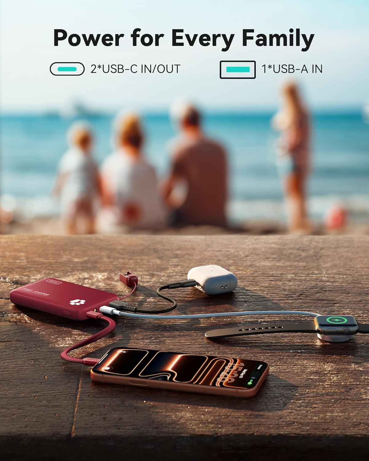 Iniu Power Bank 45W 10000mAh Ricarica Rapida - immagine 6