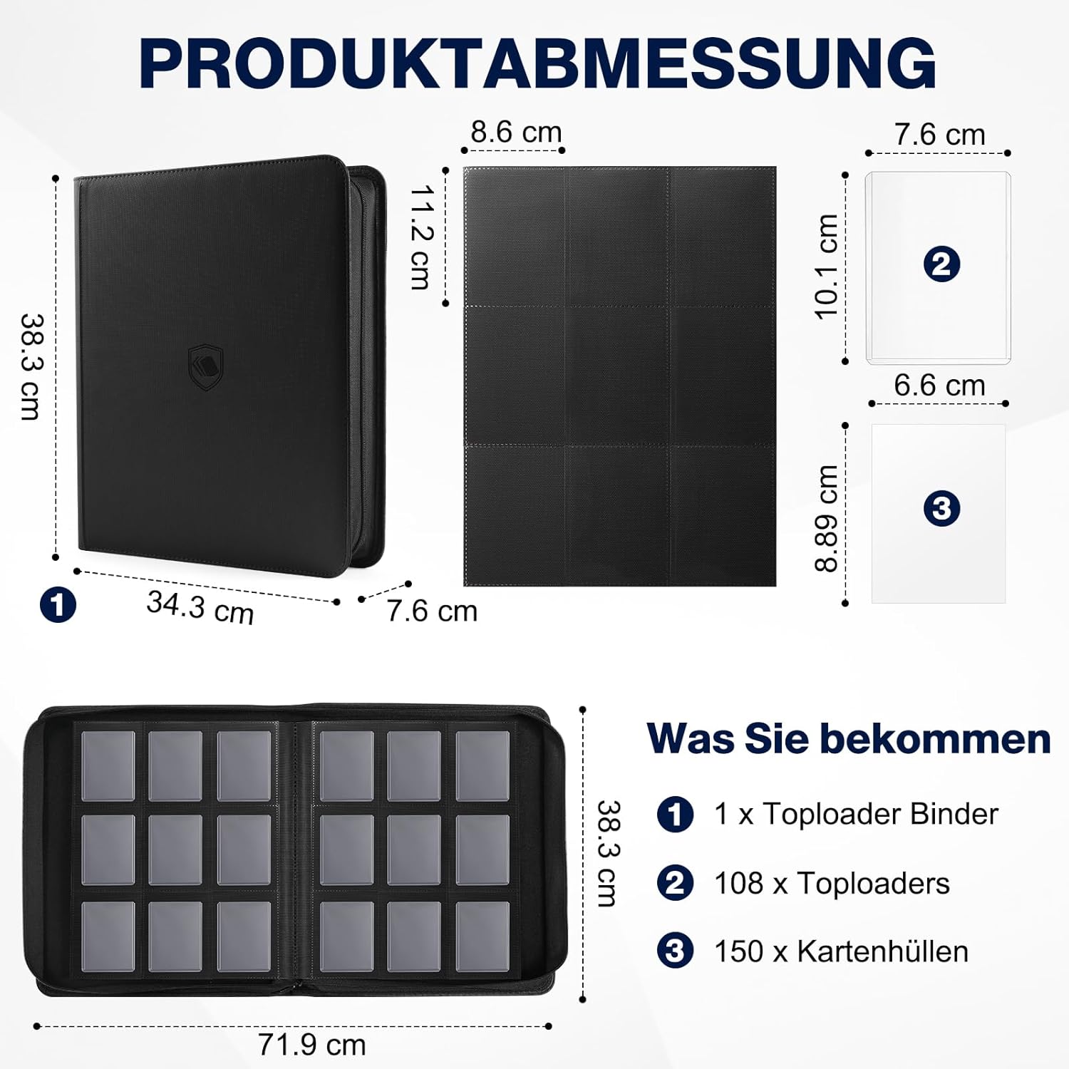 Album per 288 Toploader con 108 Toploader Inclusi - immagine 2