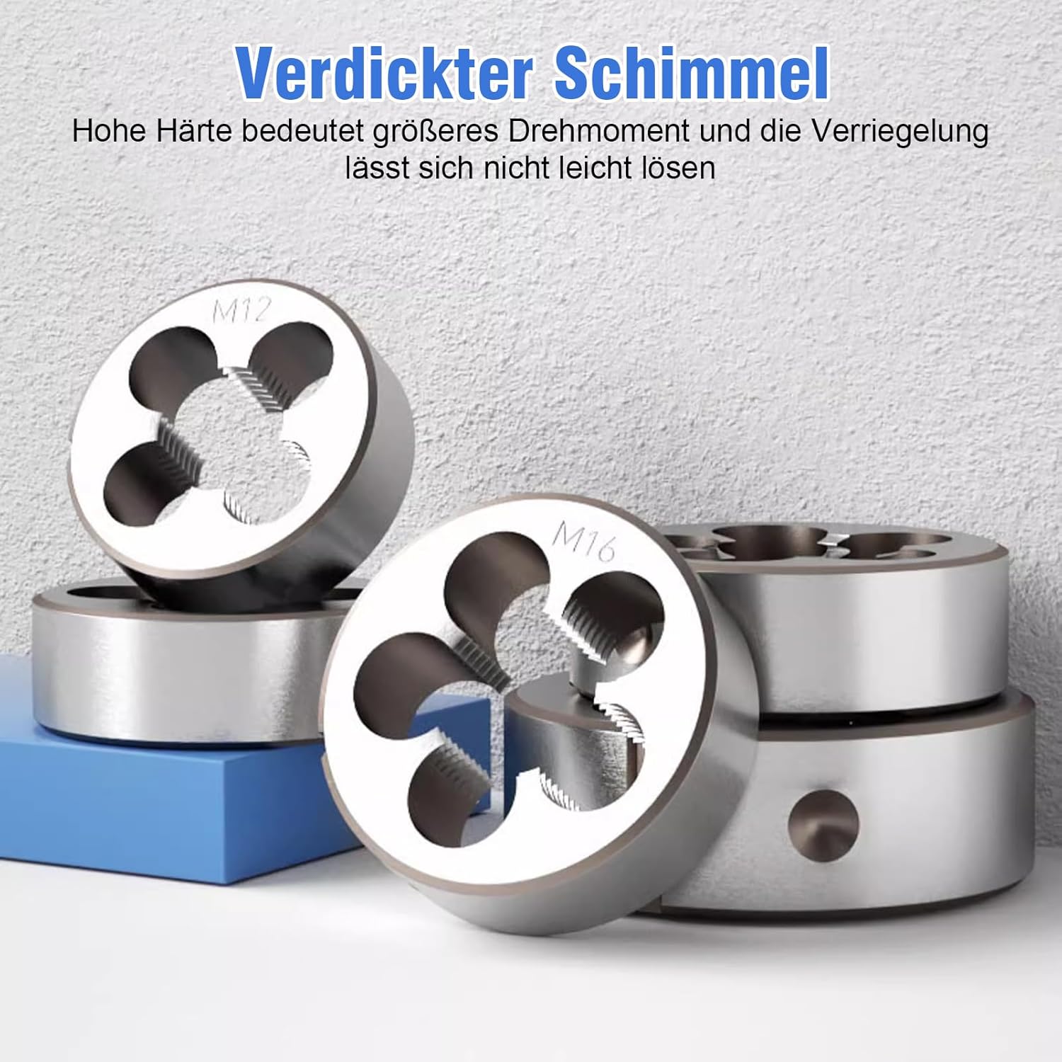 Set Professionale 110 Pezzi Rubinetti e Matrici HSS M2-M18 - immagine 6