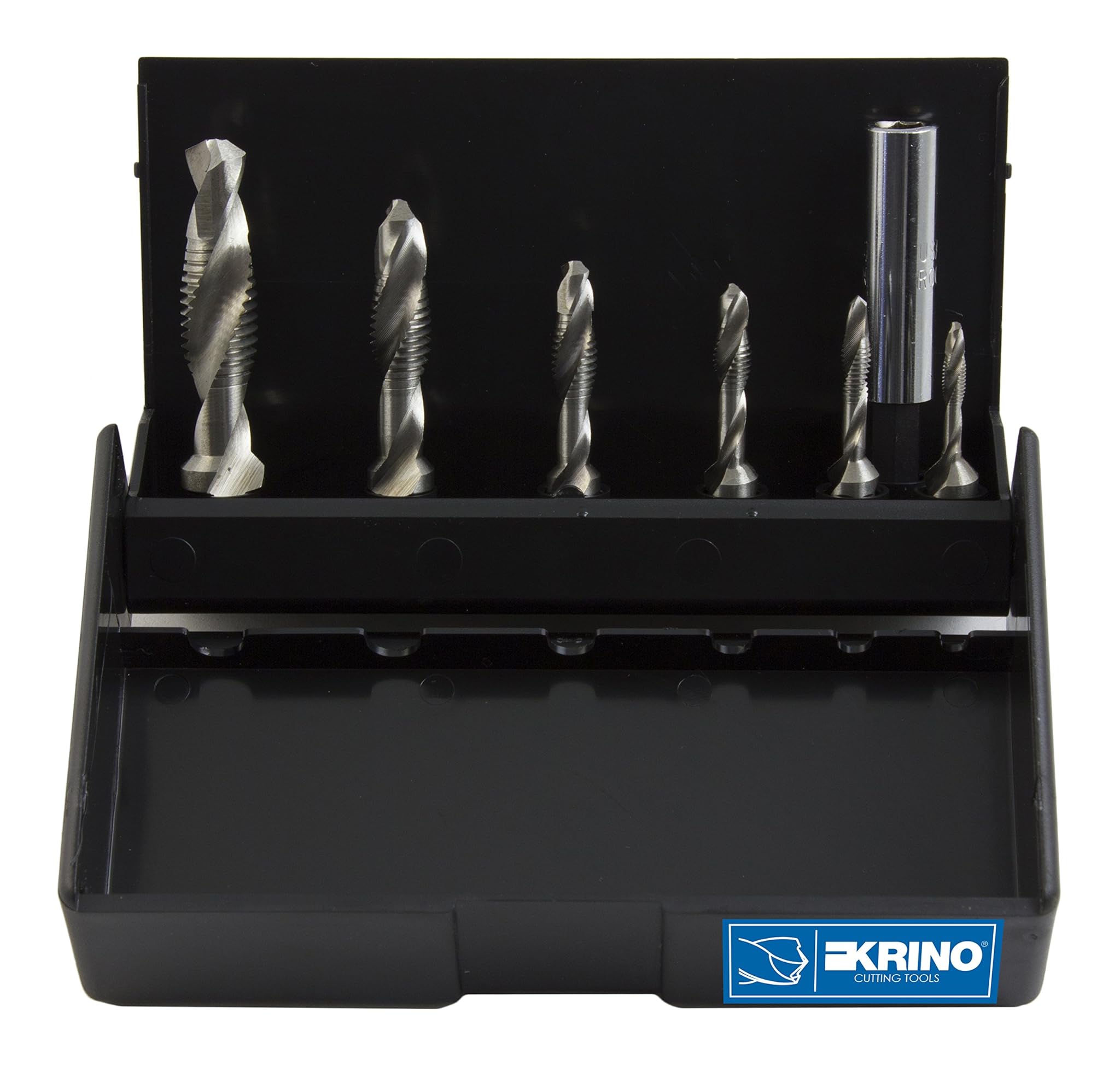 Krino 19020213 Set 7 Pz Punta-Maschio HSS Esagonale 1/4