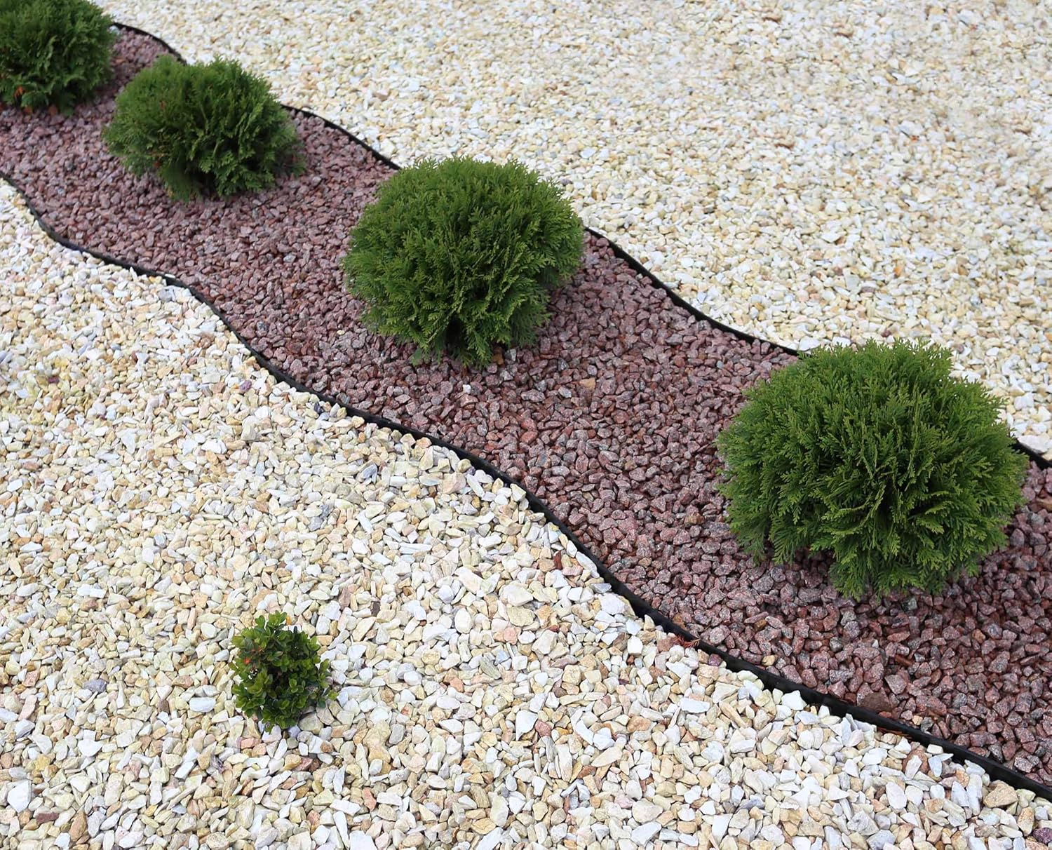 Bordo da Giardino in plastica 4cm (50m + 150 chiodi) - immagine 7