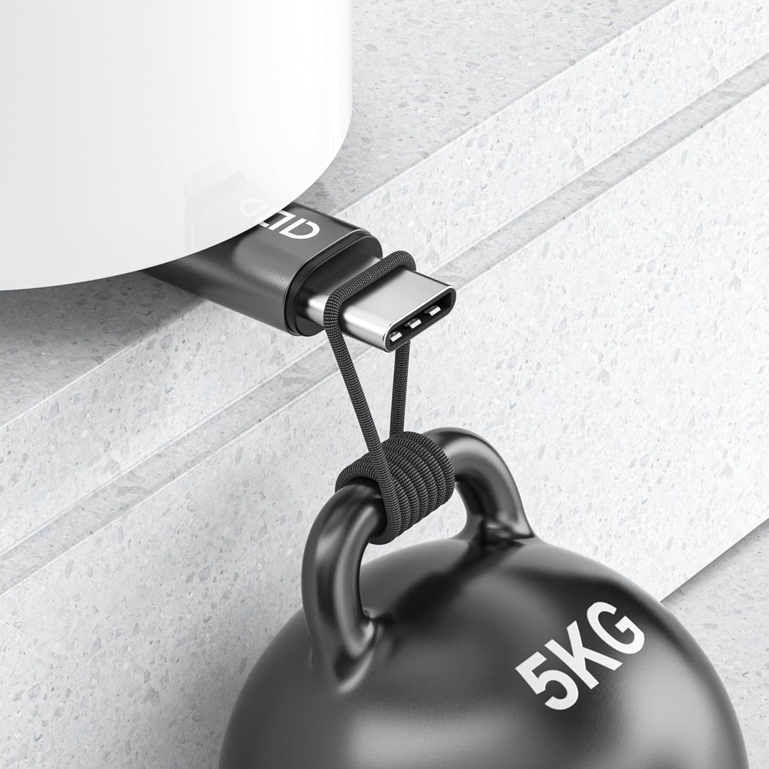 Raviad Cavo USB Tipo C Corto 2 Pezzi 0.5m Nylon - immagine 4