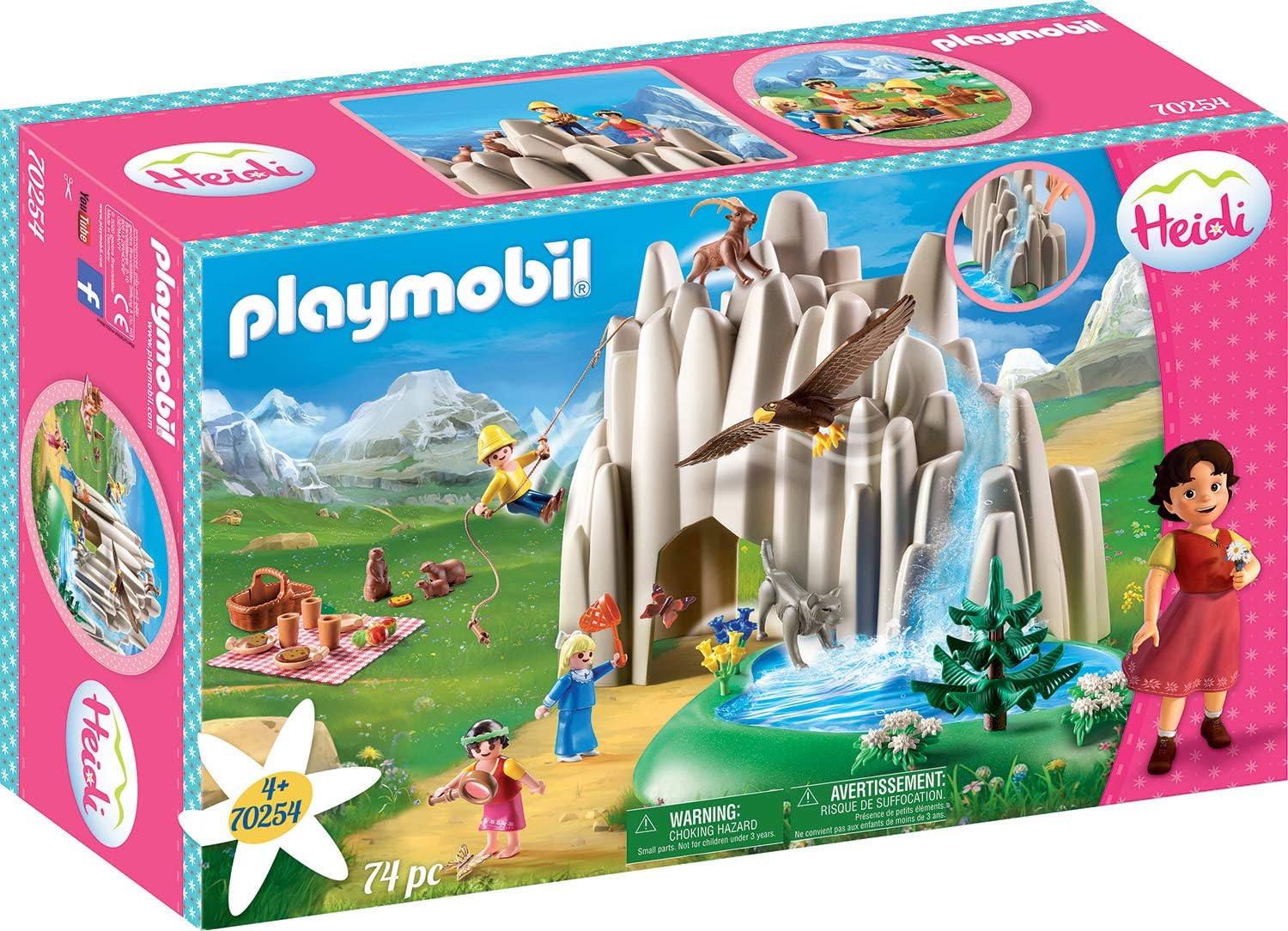 Playmobil Heidi 70254 - Lago di Cristallo - immagine 1