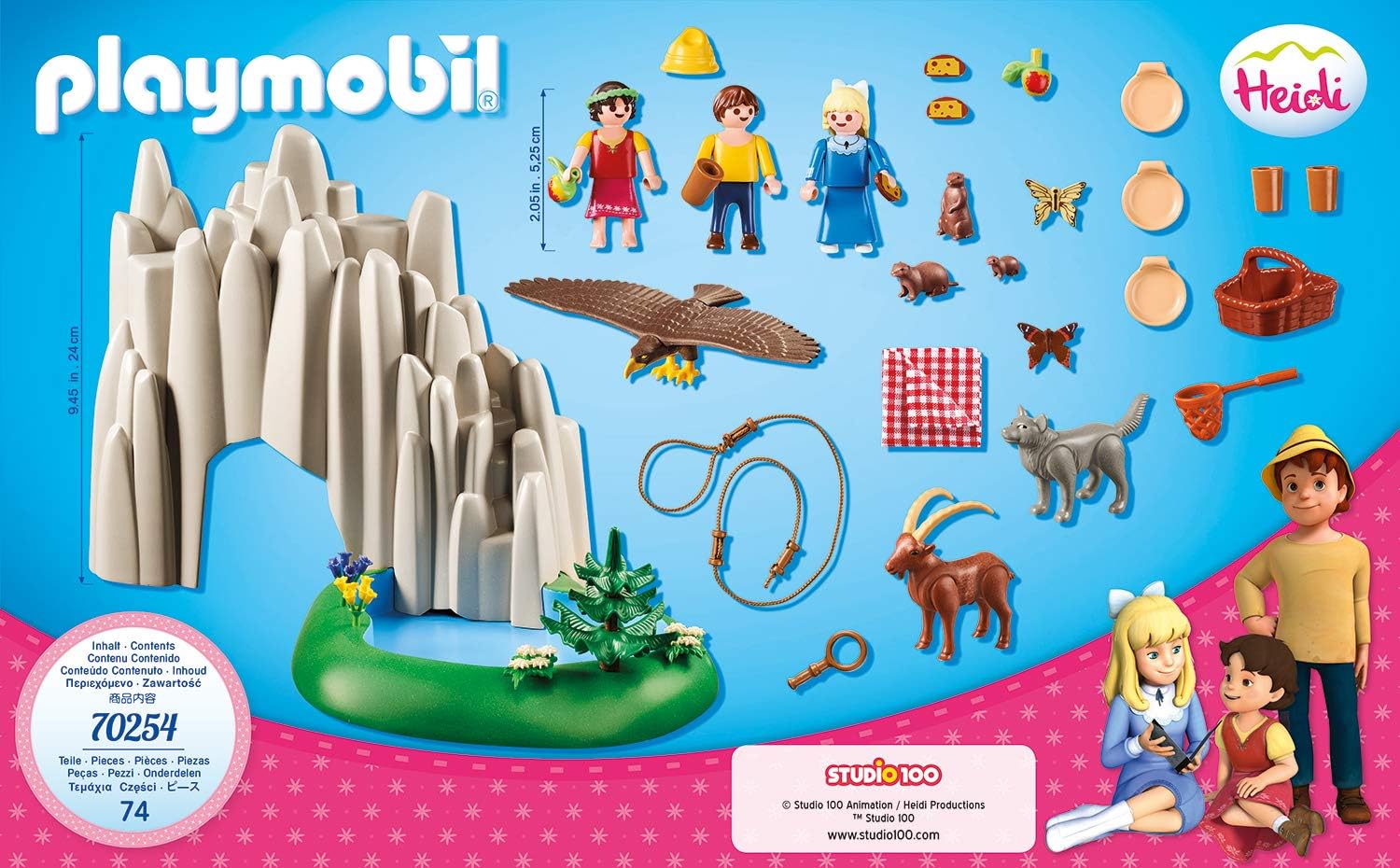 Playmobil Heidi 70254 - Lago di Cristallo - immagine 3