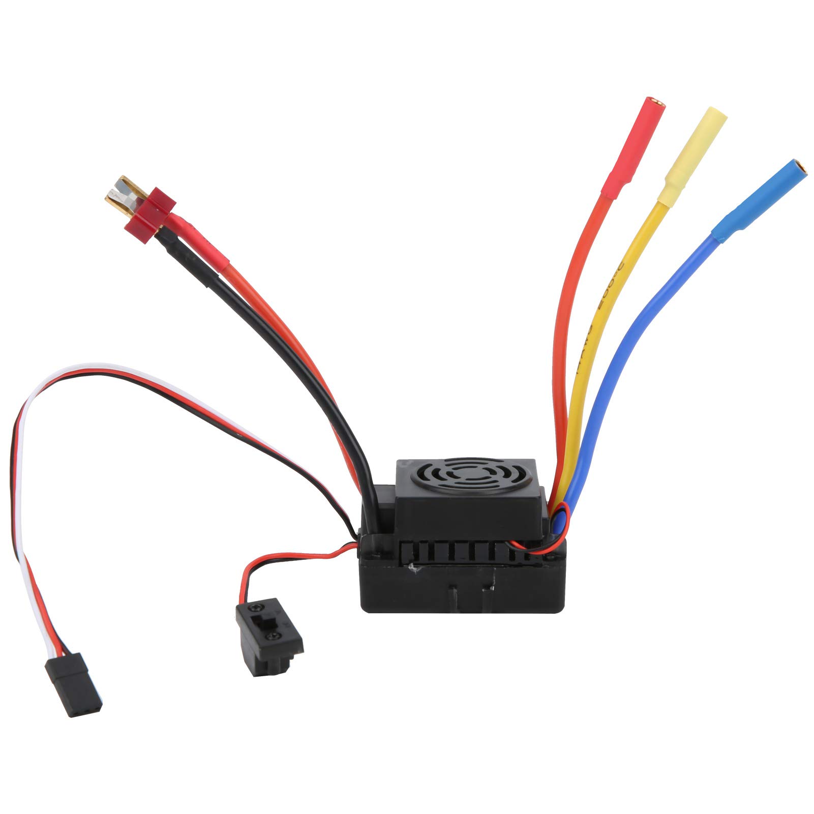 Brushless ESC, regolatore senza brushless 60 A, regolatore di velocità elettrico senza spazzole adatto per il modello SCX10 1/10 RC (T.)