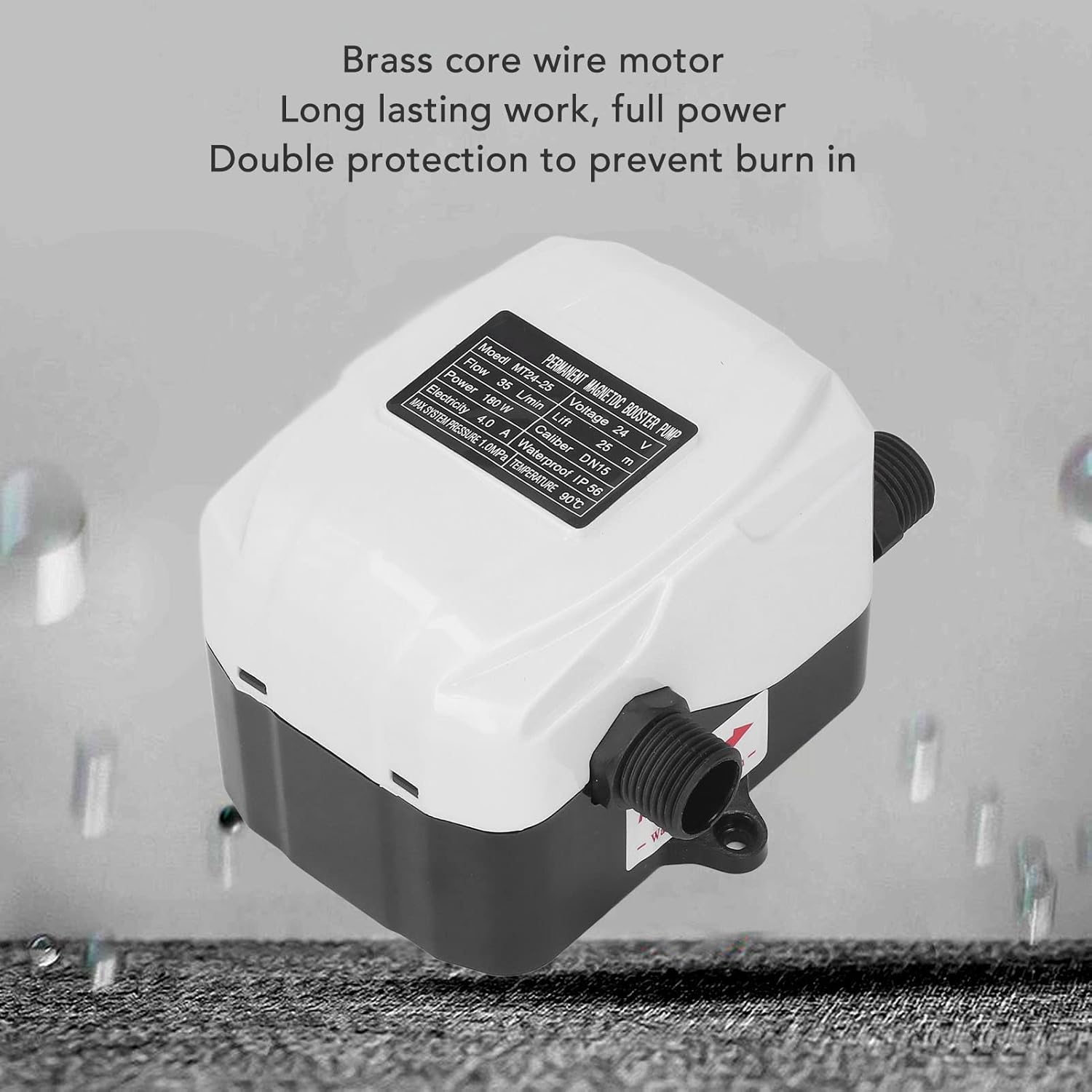 Pompa di Aumento Pressione Acqua Automatica Mini Doccia - immagine 7