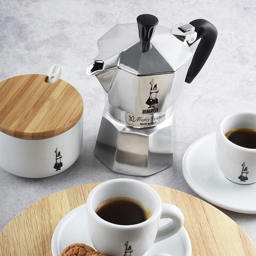 Bialetti Caffettiera Moka Express 2 Tazze (90ml) - immagine 2