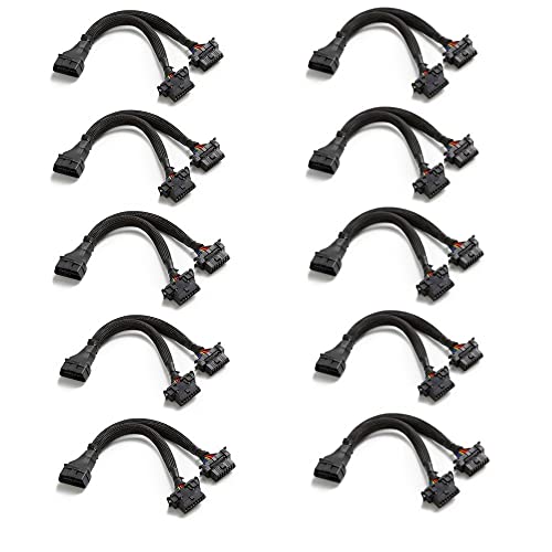 Bbflyobd B6 Splitter Prolunga OBD2 16 Pin (10 Pezzi)