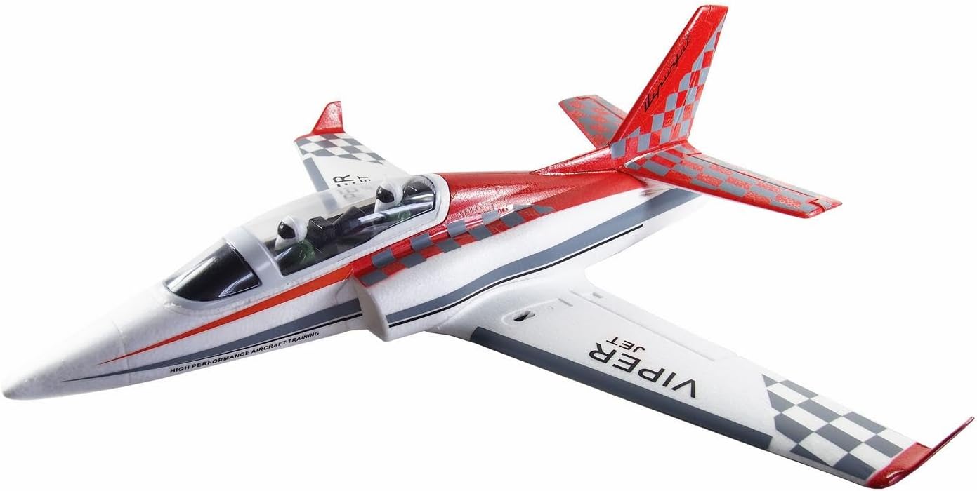 Amewi AMXFlight Viper Hpat Jet EPO PNP rosso/bianco RC telecomandato - immagine 1