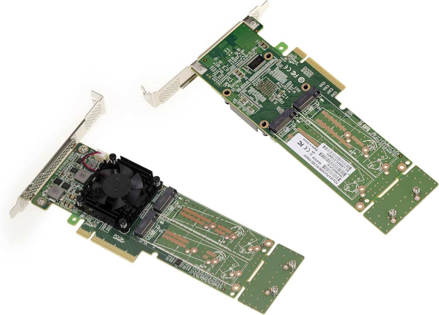 Kalea-informatique Scheda Controller M2 PCIe 3.0 x8 - immagine 1