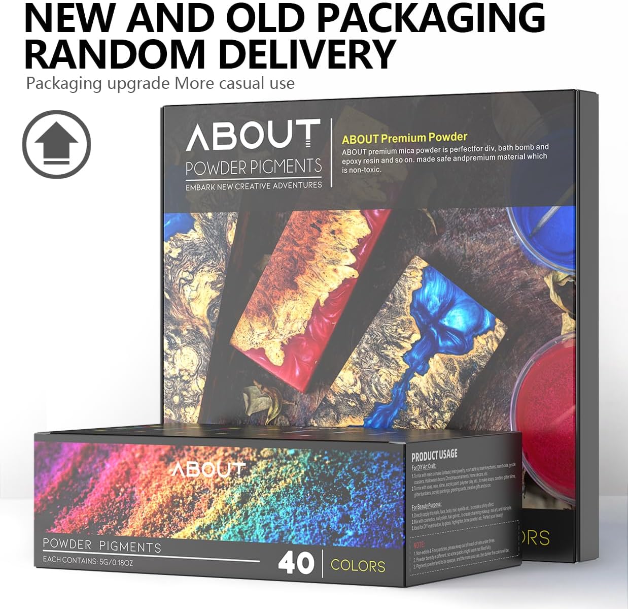 Mica Polvere Epossidica 40 Colori 5g - immagine 2