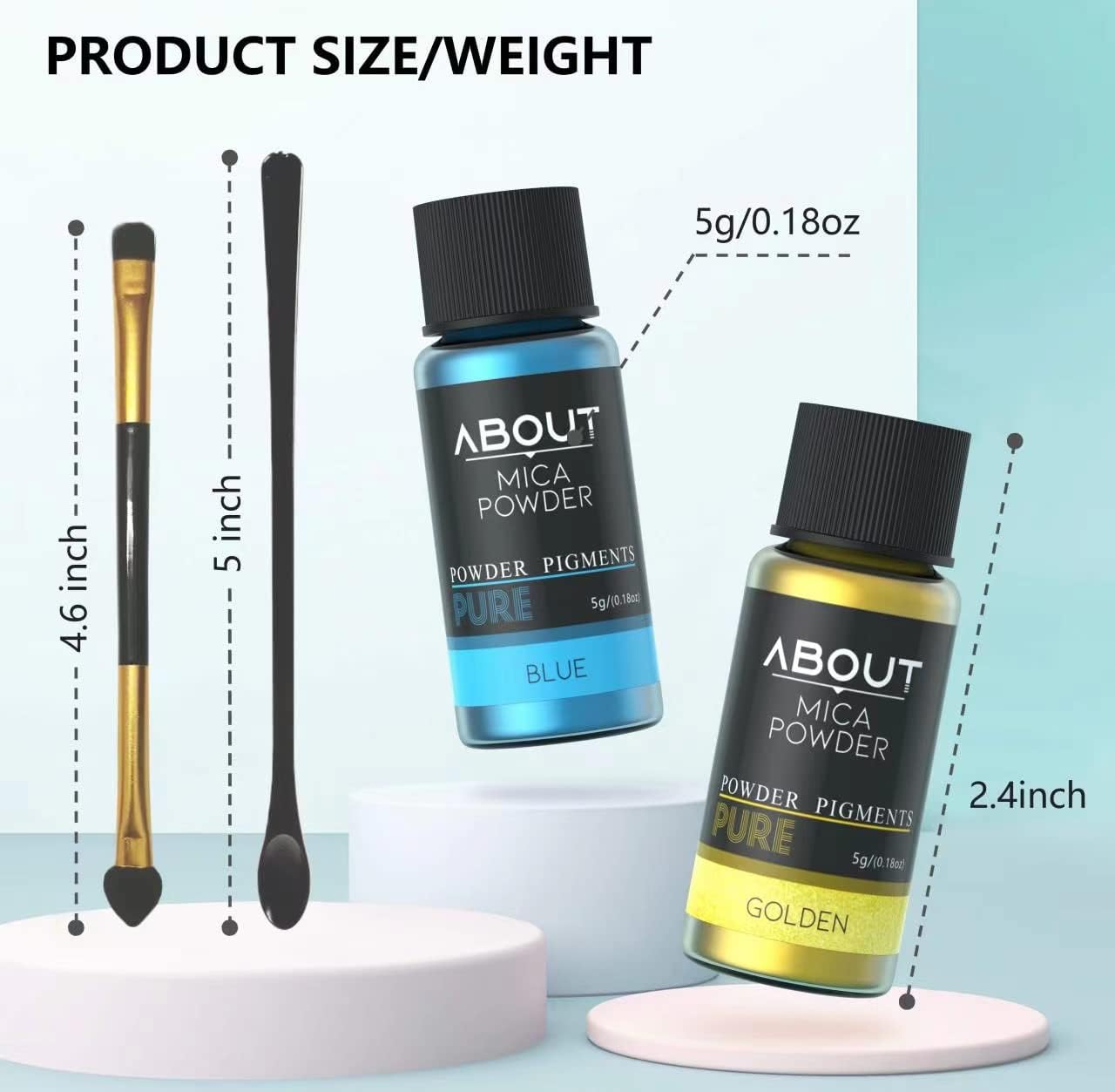 Mica Polvere Epossidica 40 Colori 5g - immagine 5