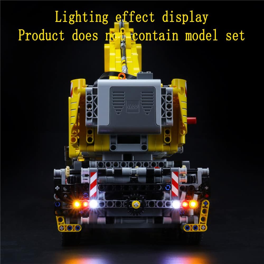 Geament Luci LED Compatibili con LEGO Gru Mobile MK II - immagine 7
