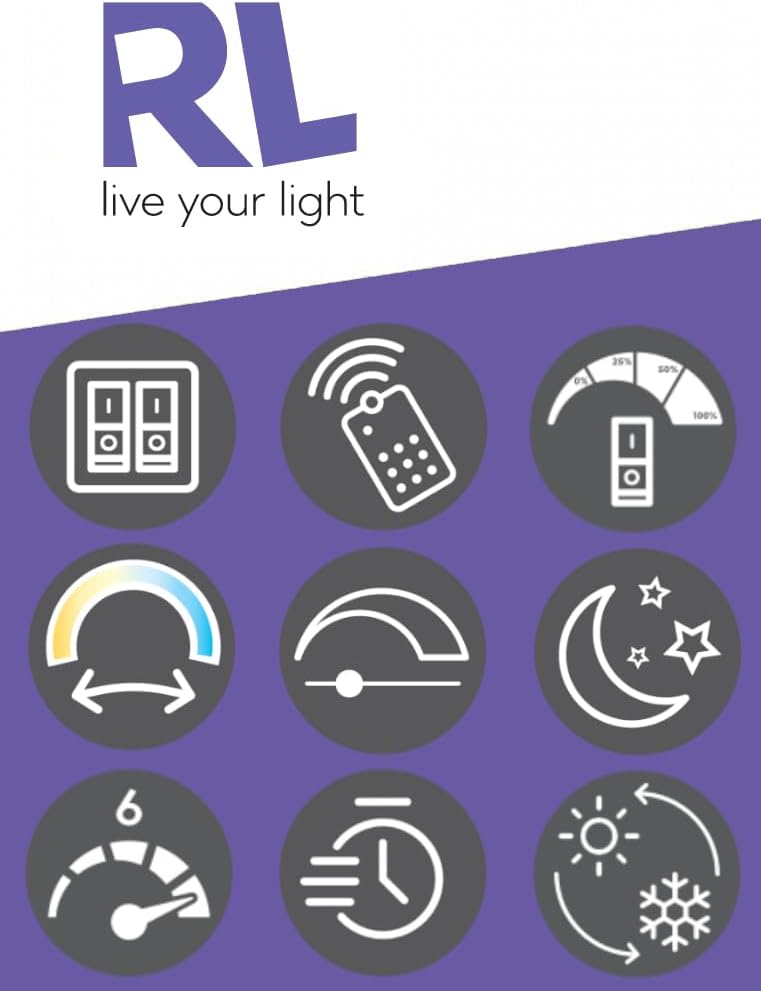 Reality Leuchten Göteborg R64202131 - Ventilatore a Soffitto LED - immagine 6