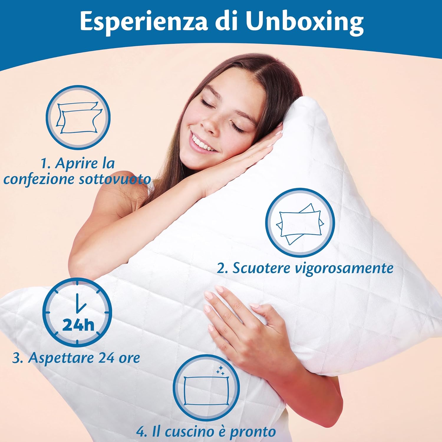 Cuscini per Divano 50x50 Imbottitura 2 pezzi - immagine 2