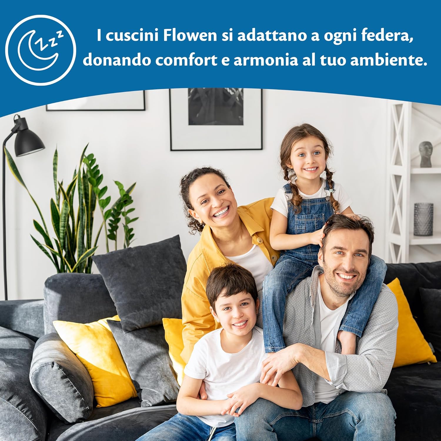 Cuscini per Divano 50x50 Imbottitura 2 pezzi - immagine 3