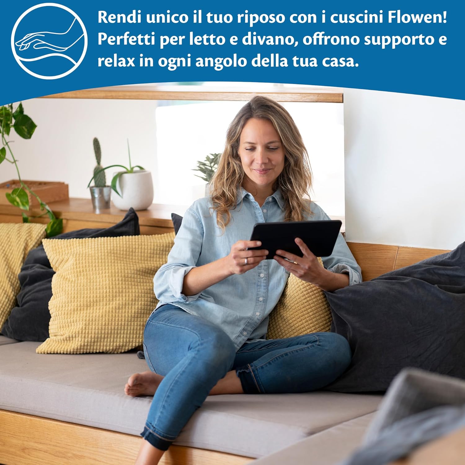 Cuscini per Divano 50x50 Imbottitura 2 pezzi - immagine 8