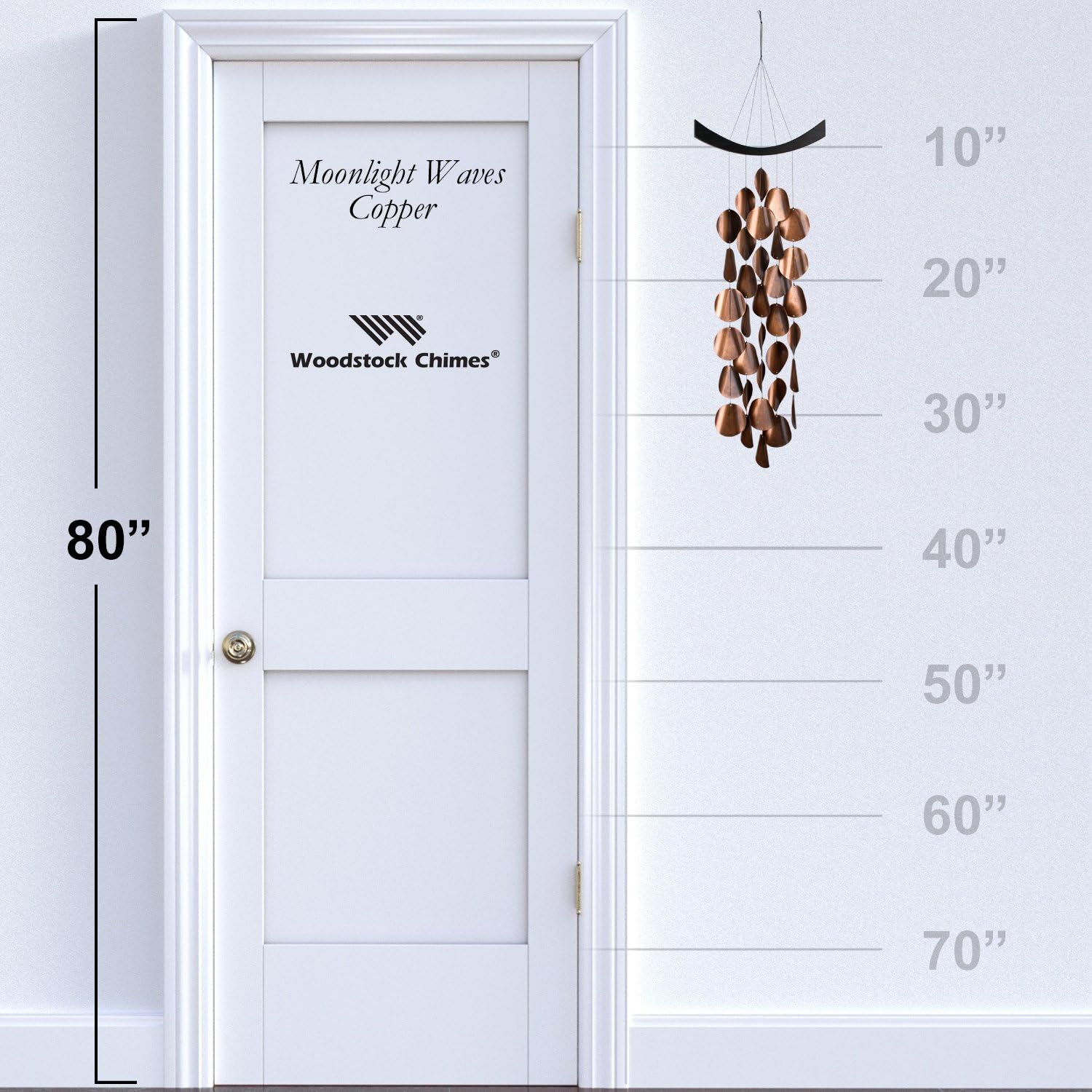 Woodstock Sonaglio a Vento Moonlight Waves - immagine 5