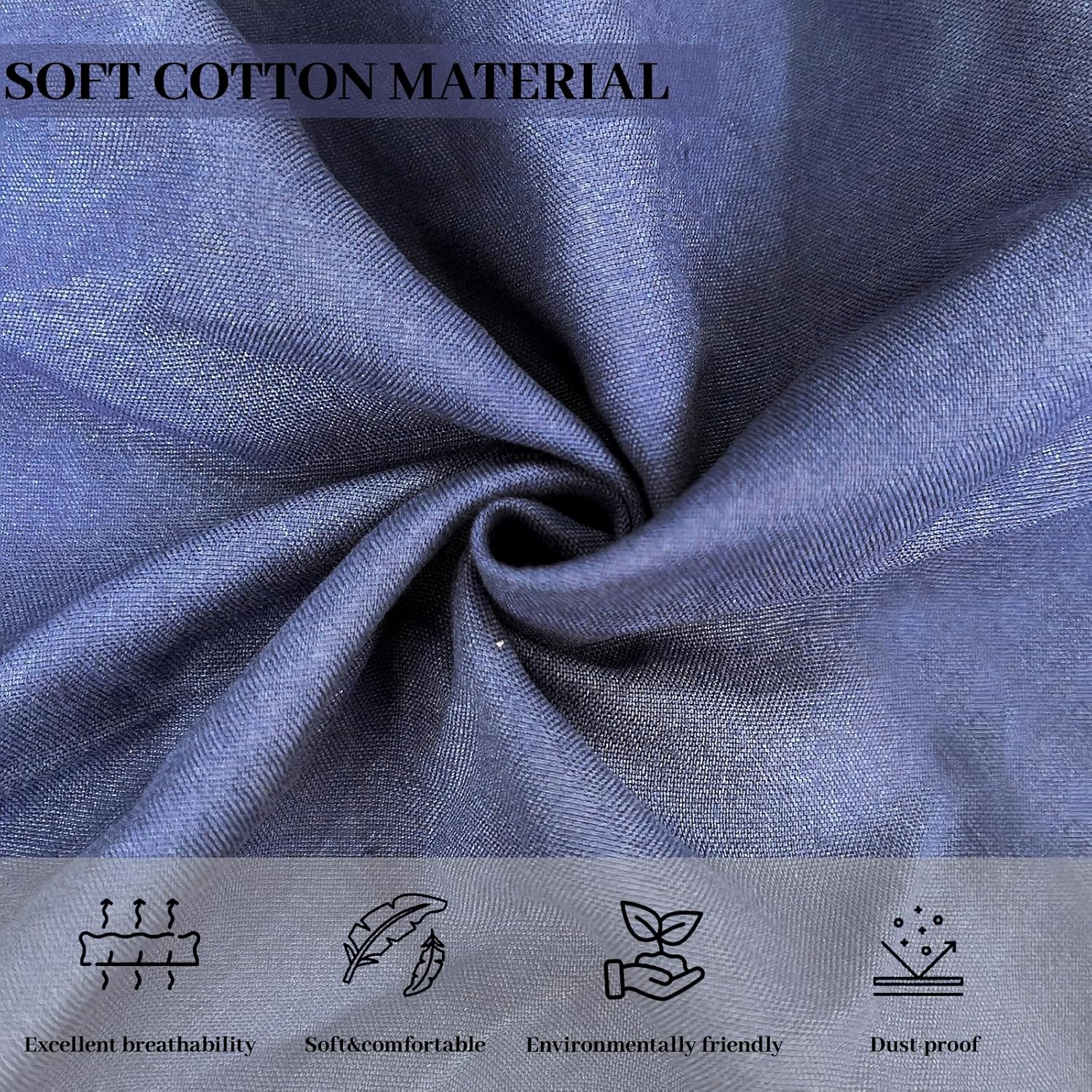 Ginkago Baldacchino per Bambini - Cielo Letto Principessa, Blu