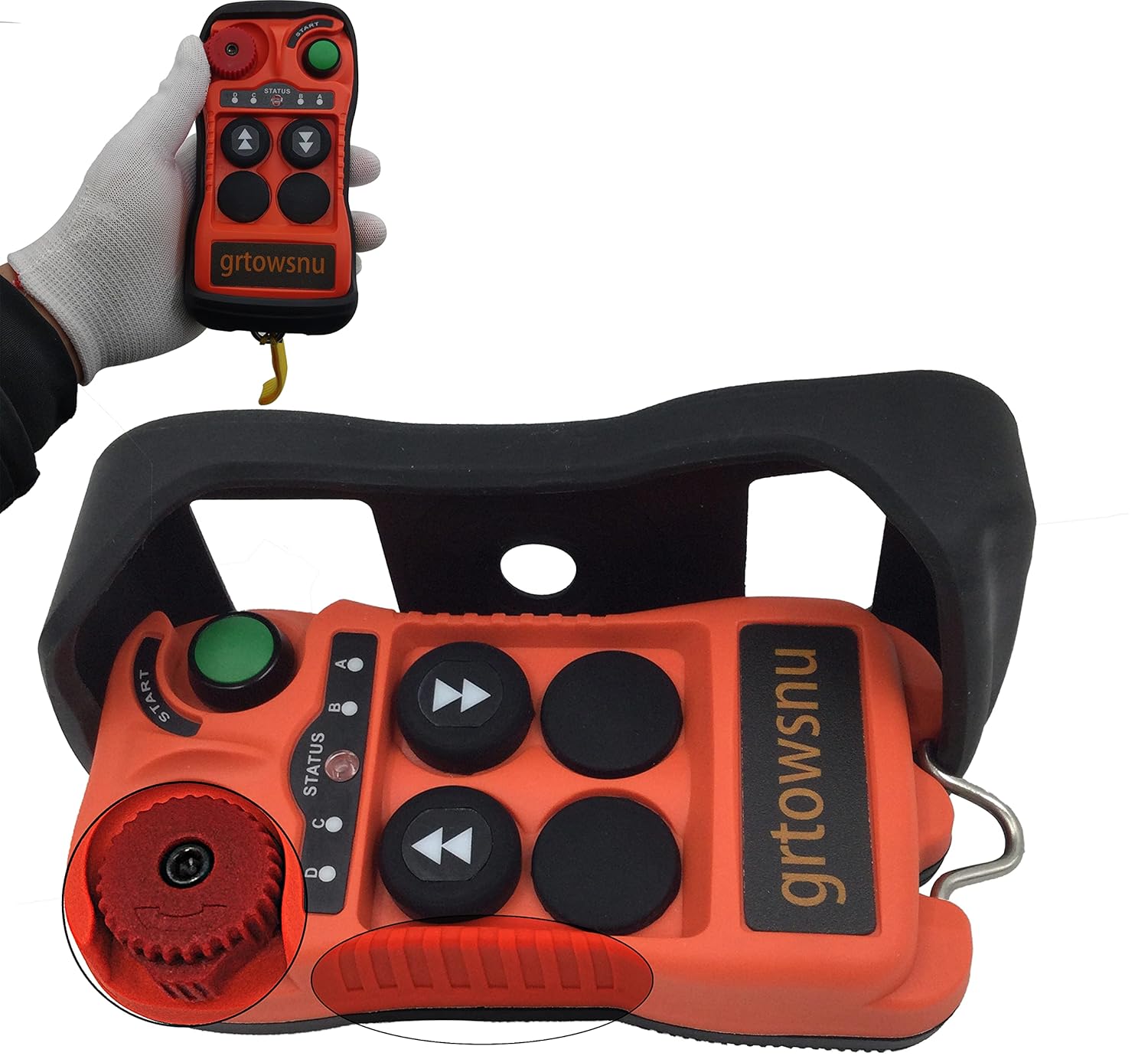 Telecomando Wireless 4 Canali 12V 24V per Gru - immagine 3