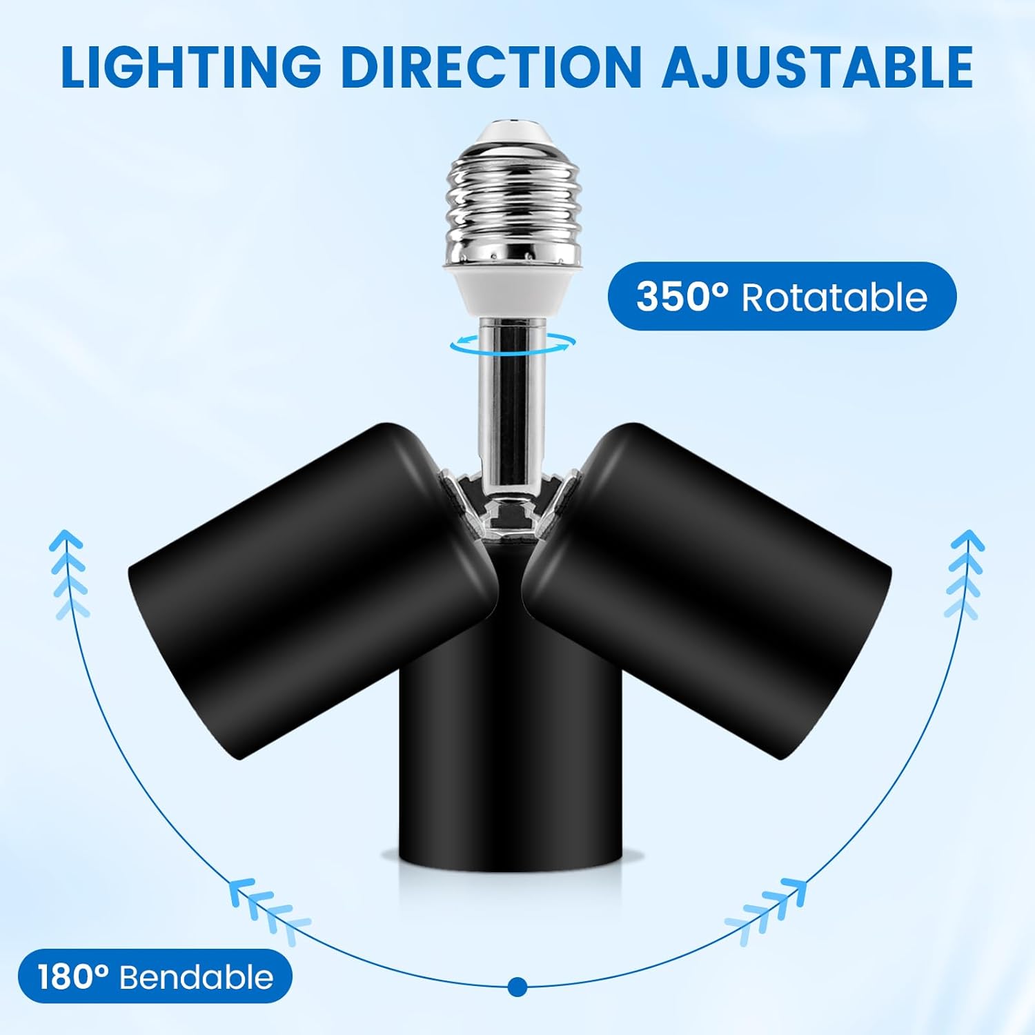 E27 Portalampada Extension - Prolunga per Presa Lampada - immagine 3