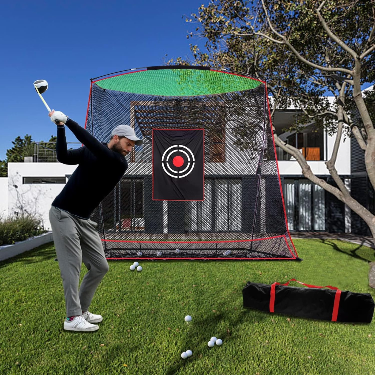 Kaidida Rete Professionale da Golf 3 x 2,4 m - immagine 8