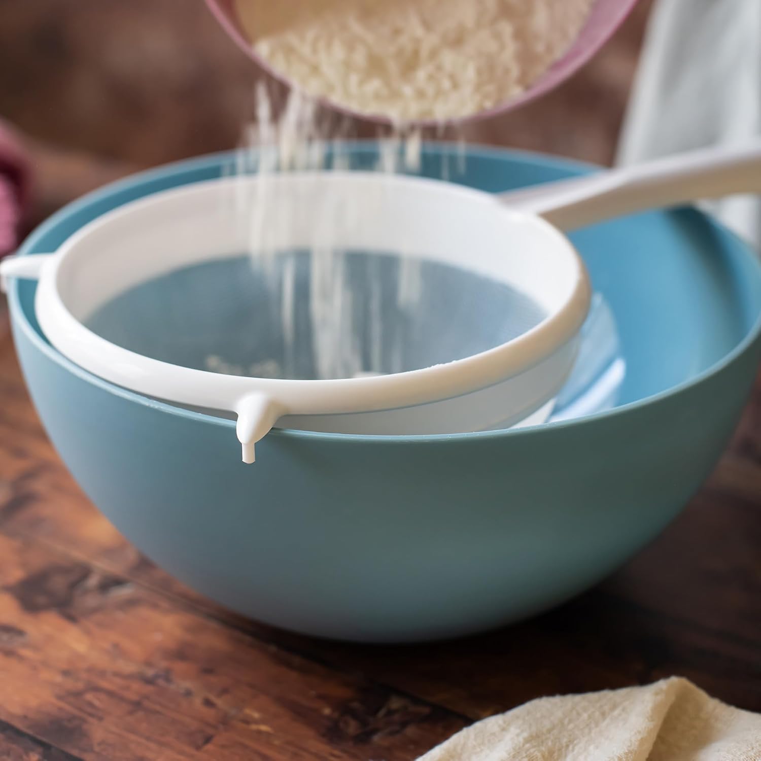 Fackelmann Colino Rete Maglia Fitta 17 cm, Bianco - immagine 6