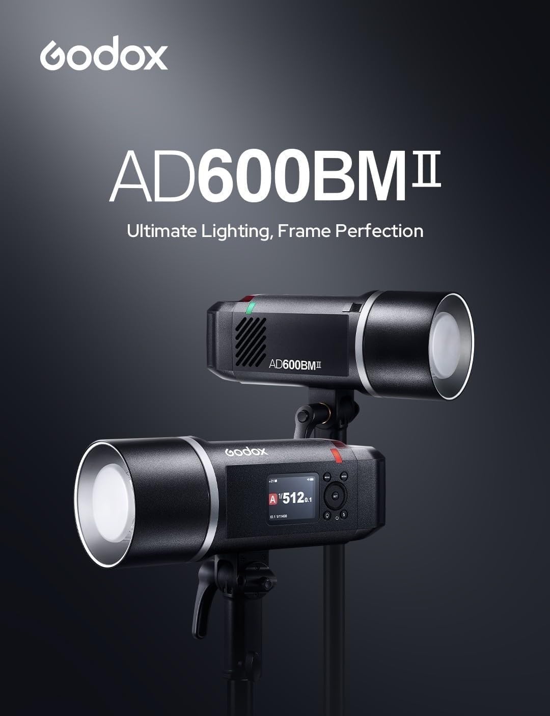 GODOX AD600BM II - Flash da Studio 600W con Bowens - immagine 2