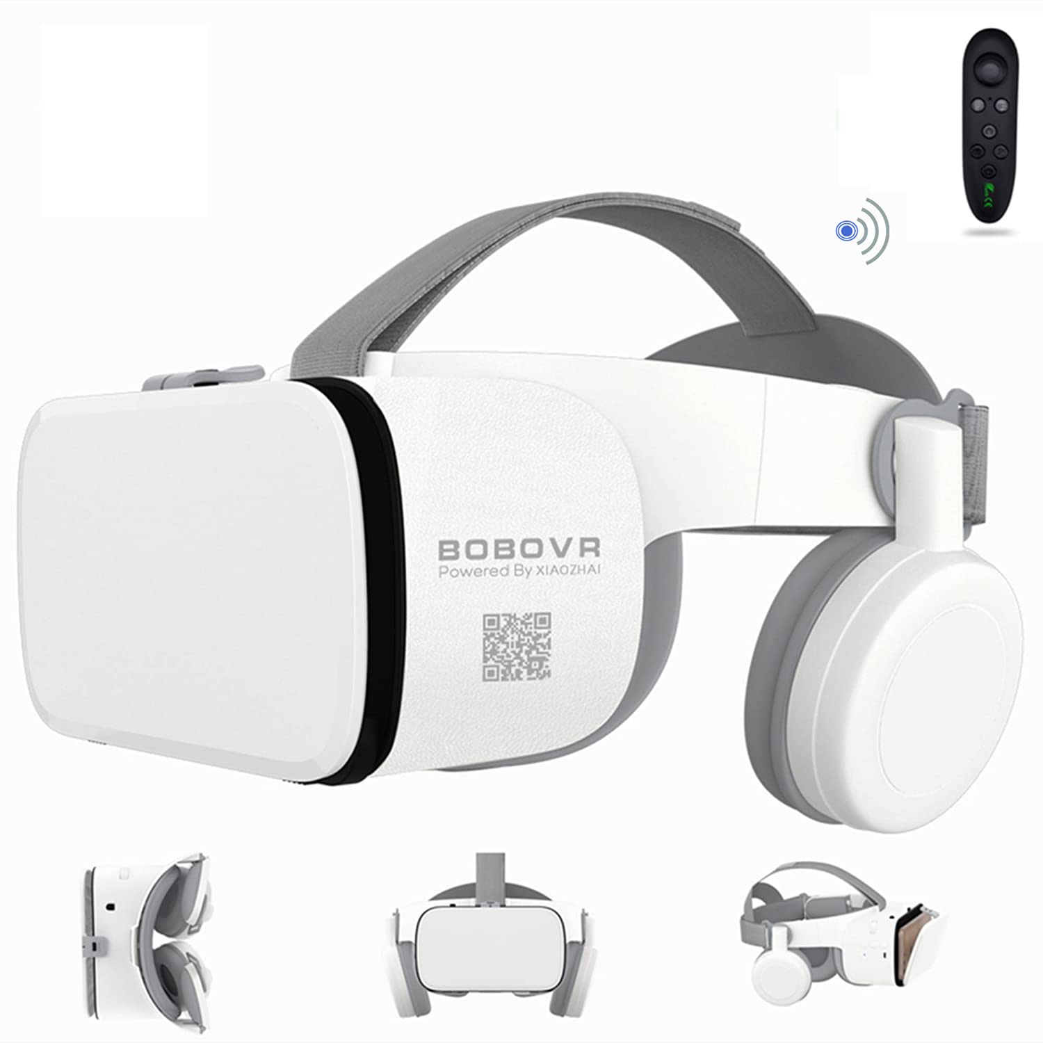 Longlu Auricolare VR Bluetooth 3D per Smartphone