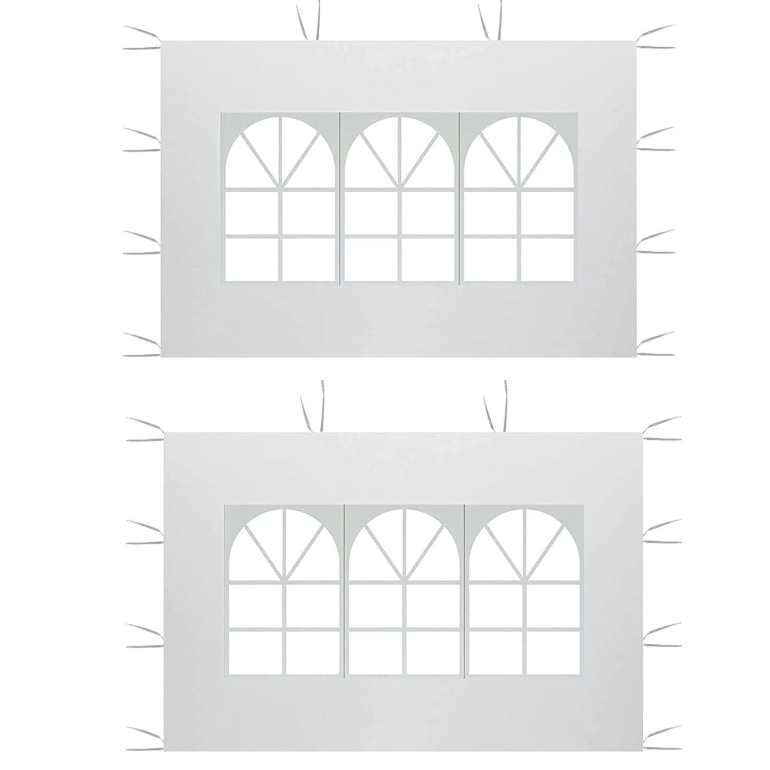 Pannelli Laterali per Gazebo Impermeabile 2x 3x2m