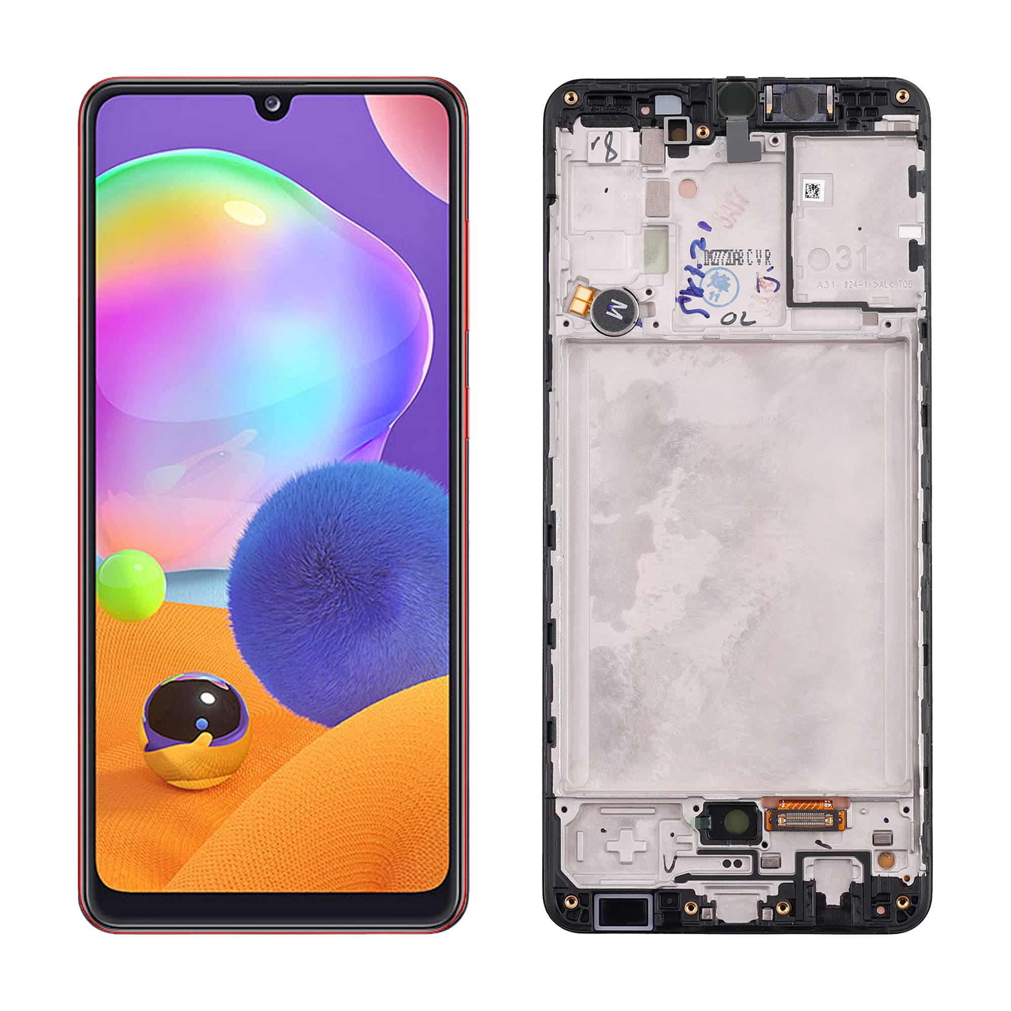 Swarking AMOLED Display LCD per Samsung Galaxy A31