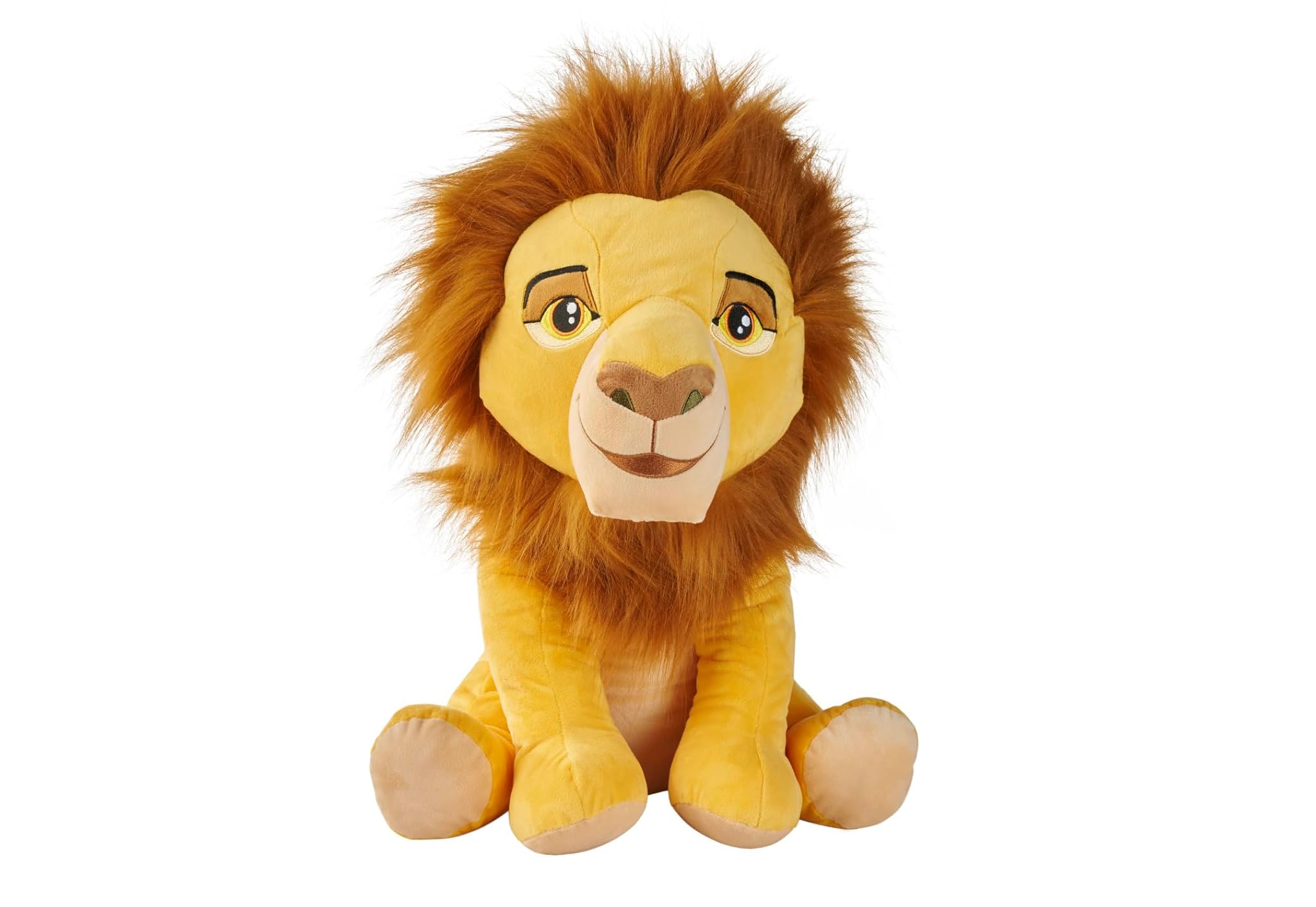 Peluche Mufasa del Re Leone Disney, 45 cm. Speciale 30 Anniversario.